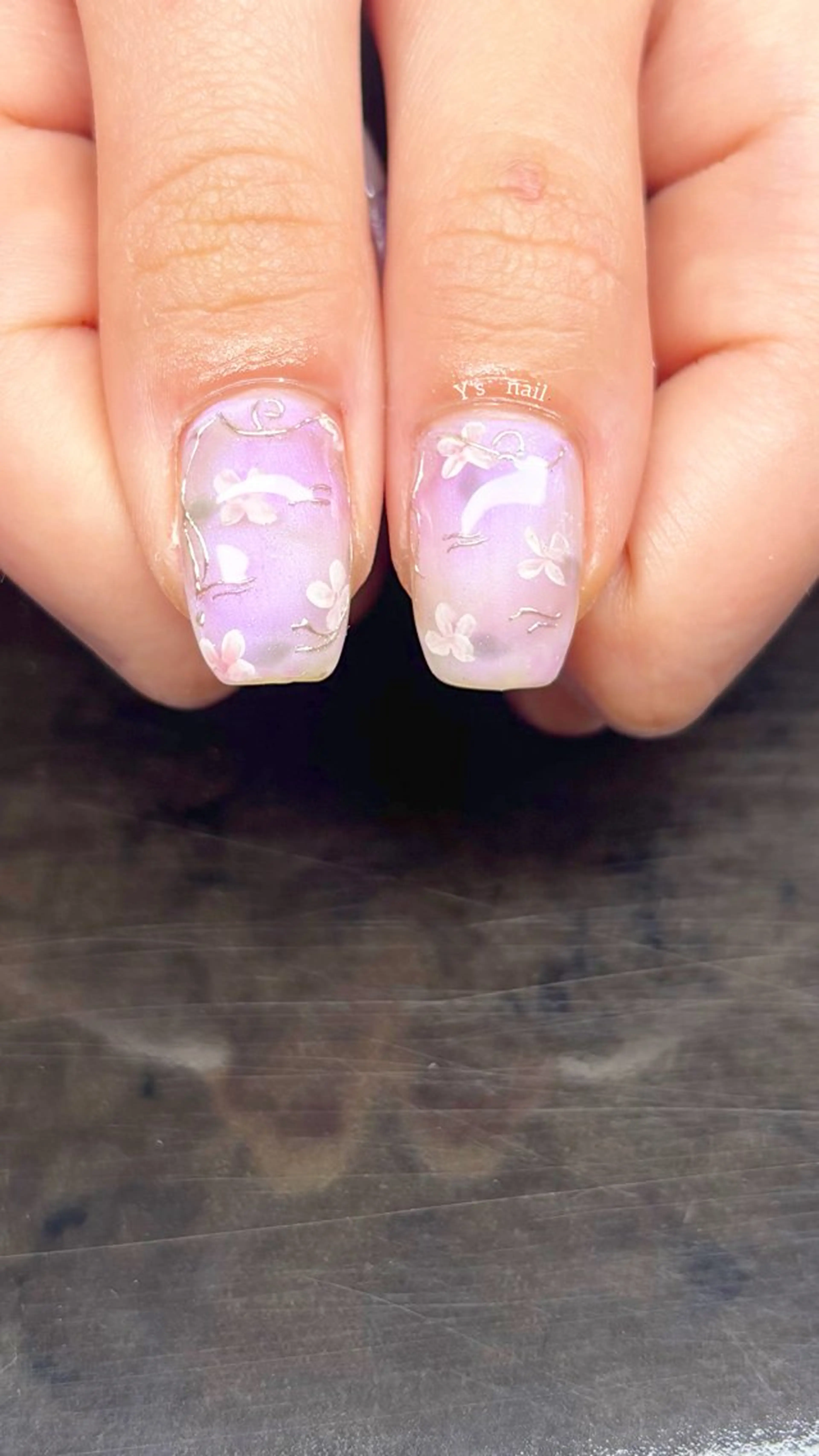 ネイル 手書きが得意🖌️ Y’s  nailのネイルデザイン