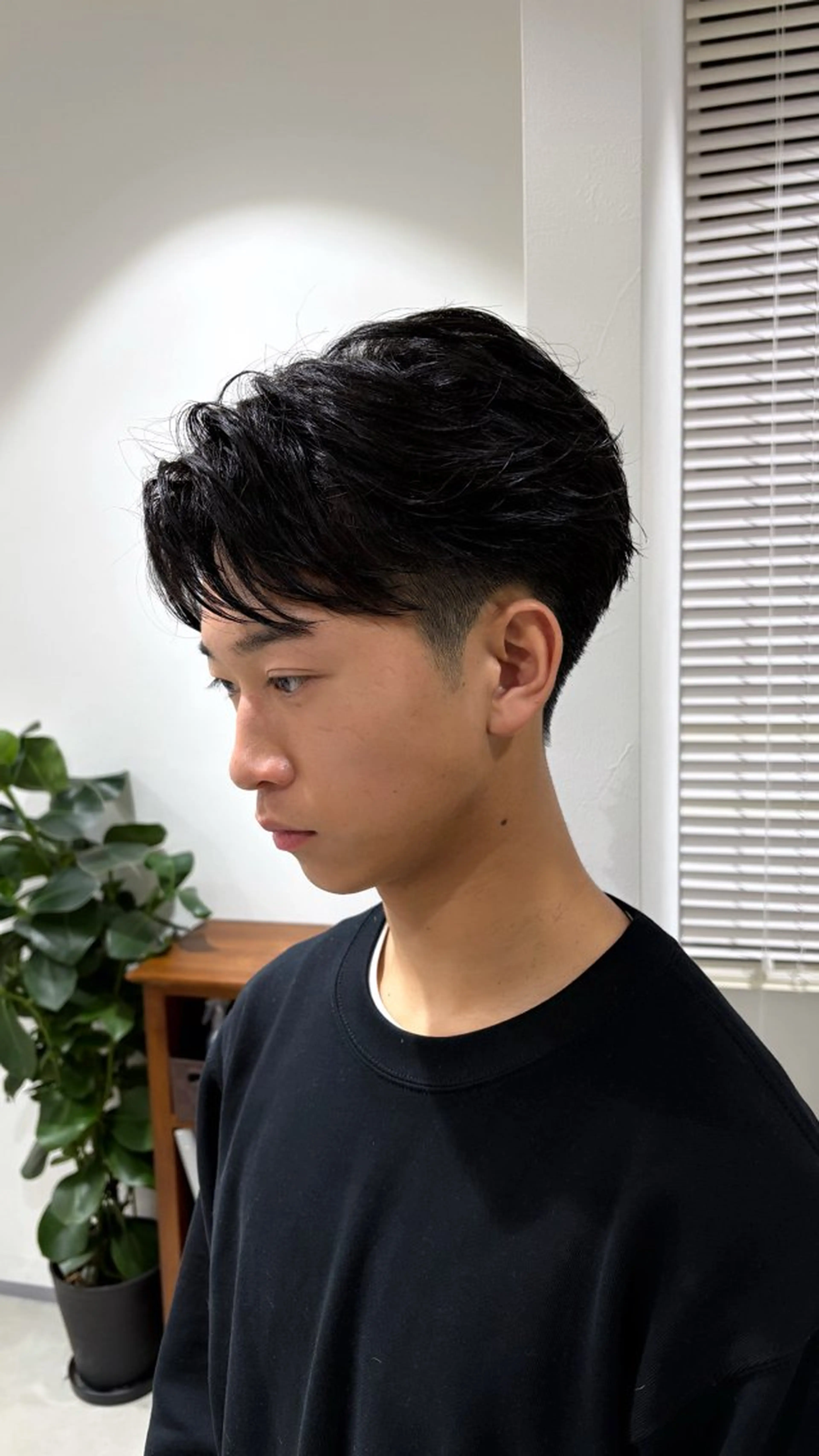 ショート メンズ パーマ ボブ/レイヤー /河内温太のヘアスタイル