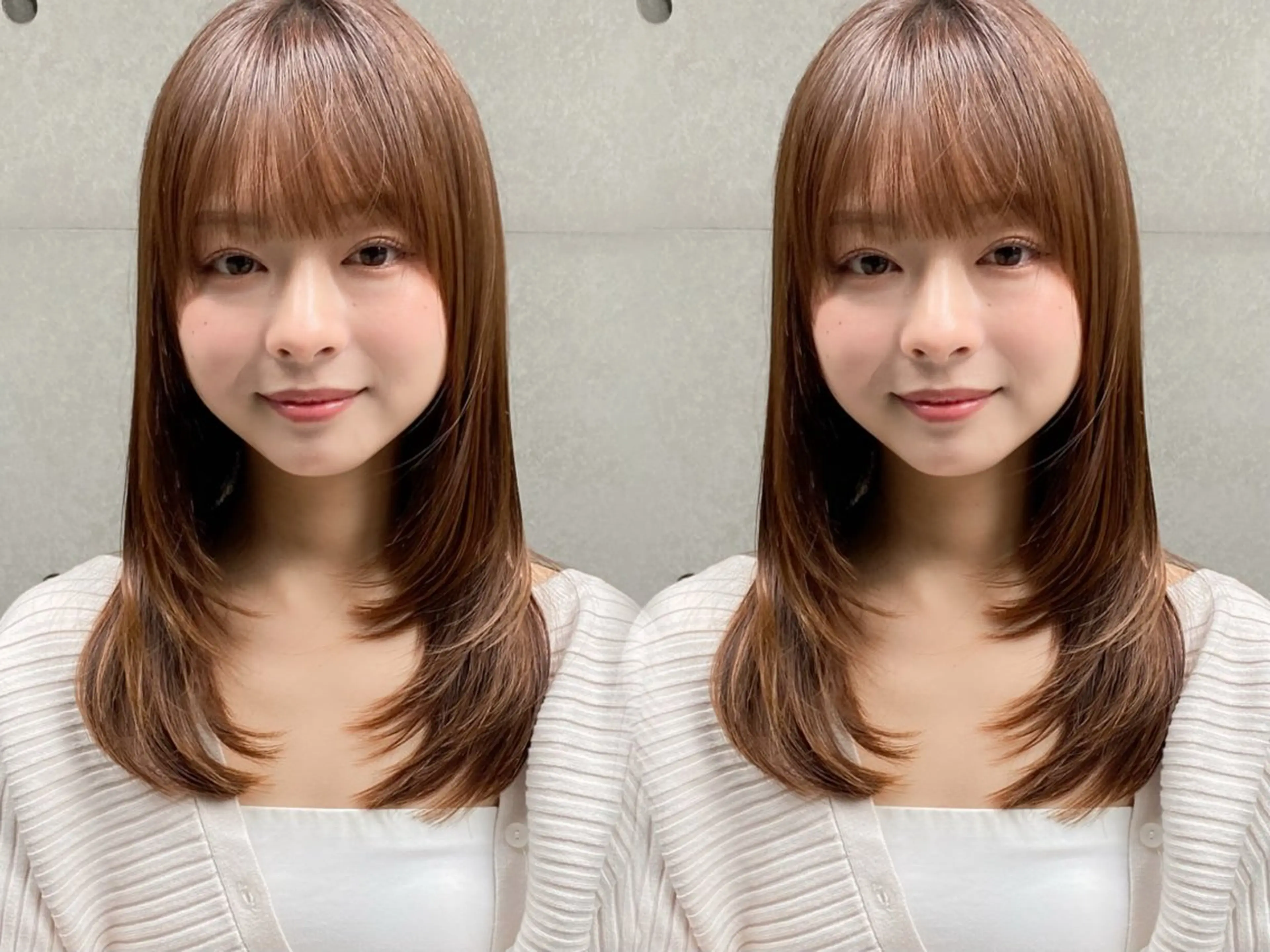 ロング カラー レイヤーカット カット ヘアカラー トリートメント レイヤー×髪質改善✨ 渋谷/佐藤侑哉のヘアスタイル