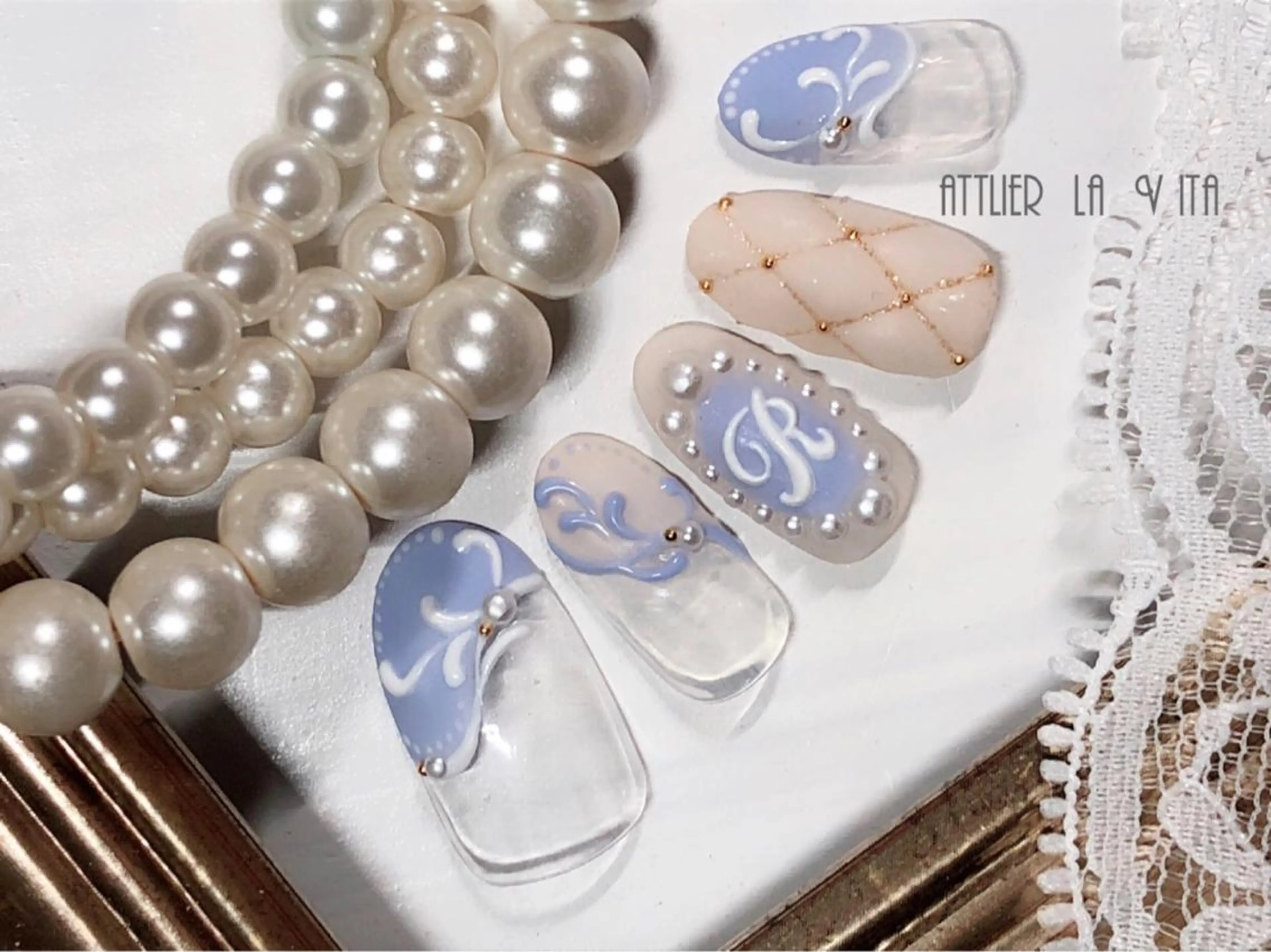 ネイル アートネイル atelier la vita所属・lavita. mimuraのネイルデザイン