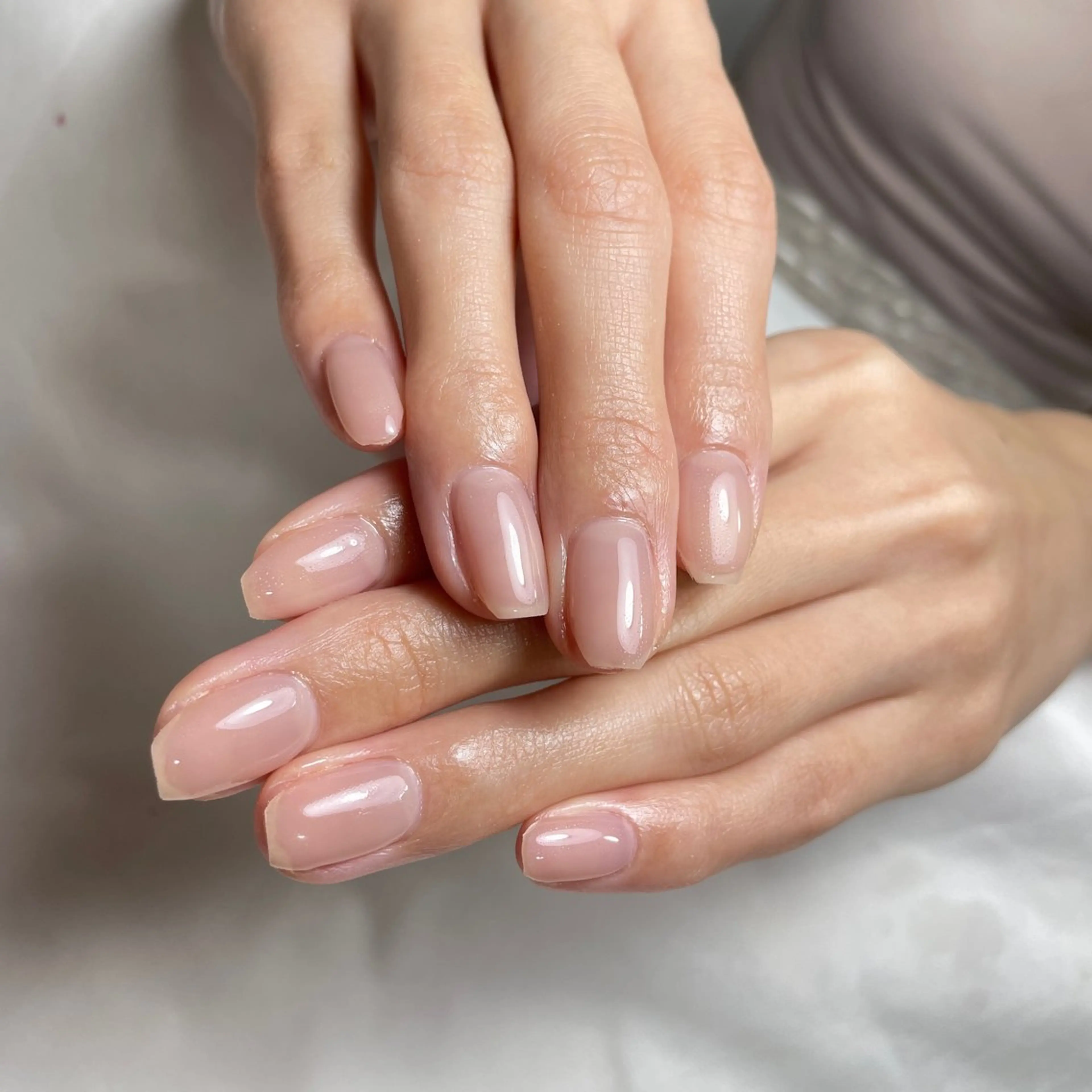 ネイル アートネイル フレンチネイル ジェルネイル グラデーション 韓国ネイル ハンドネイル 久保田 マリコのネイルデザイン