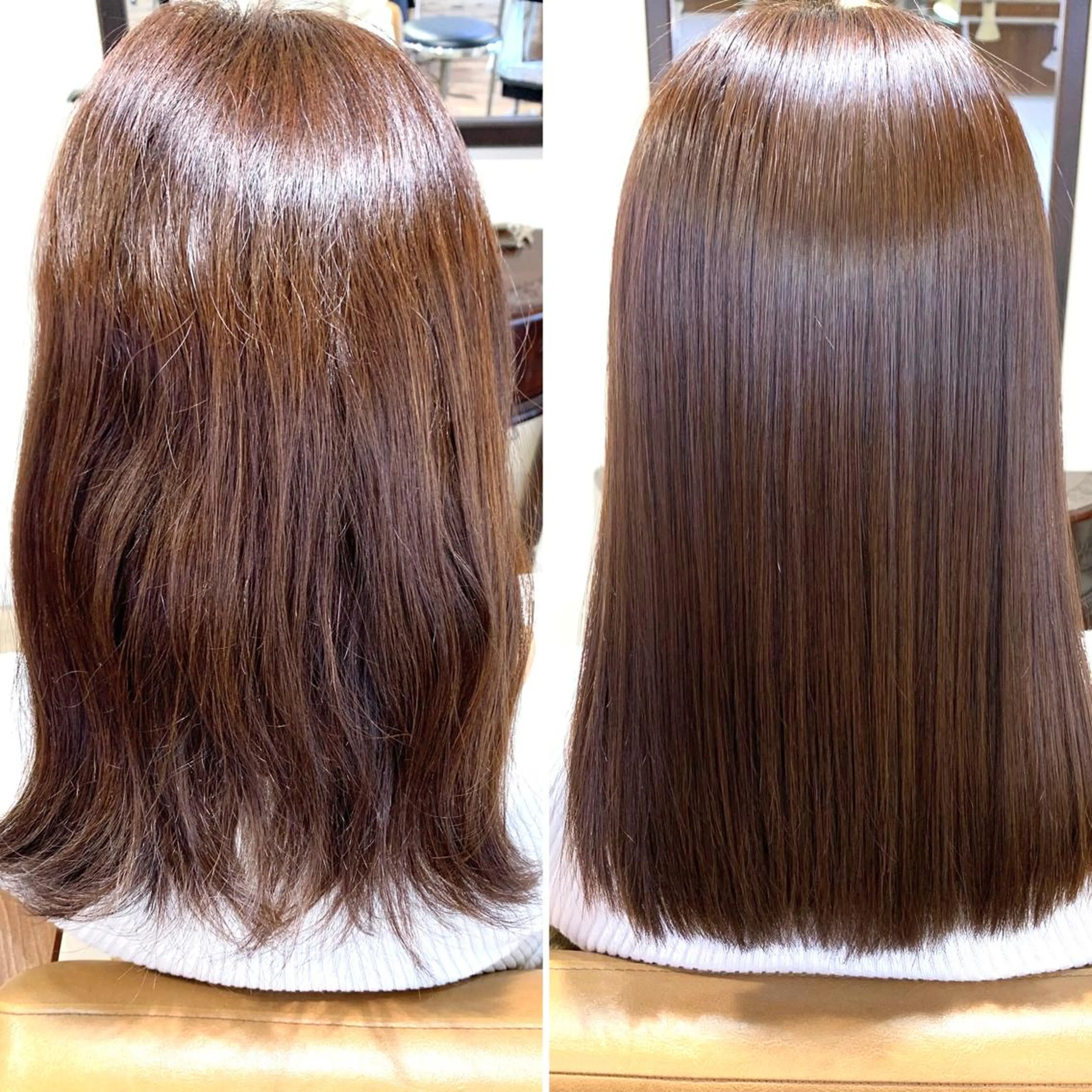 セミロング パーマ 髪質改善 縮毛矯正 カット 縮毛矯正 トリートメント 髪質改善/山根勇平 /完全マンツーマンのヘアスタイル