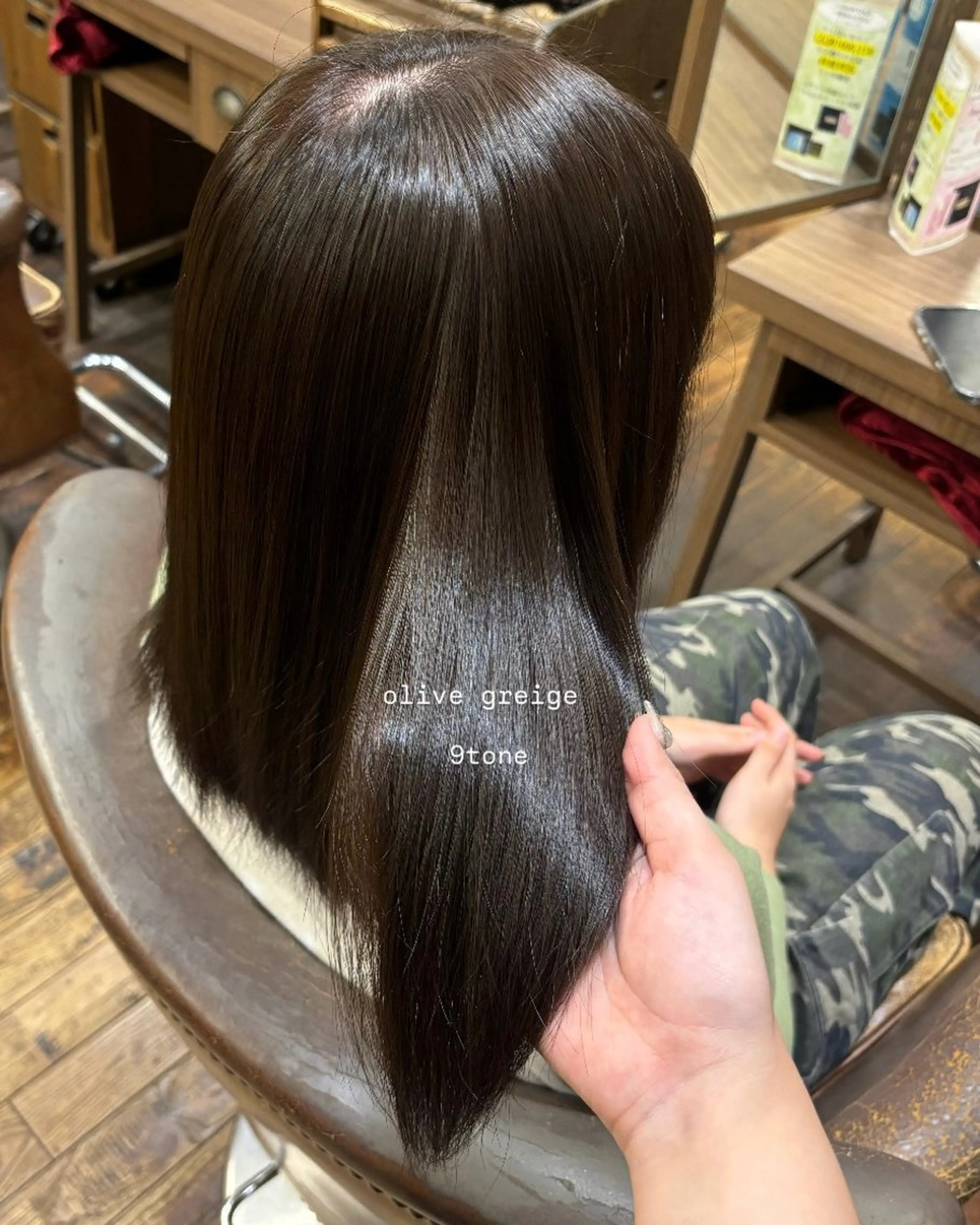 カラー ヘアカラー トリートメント 透明感カラー/ KARENのヘアスタイル