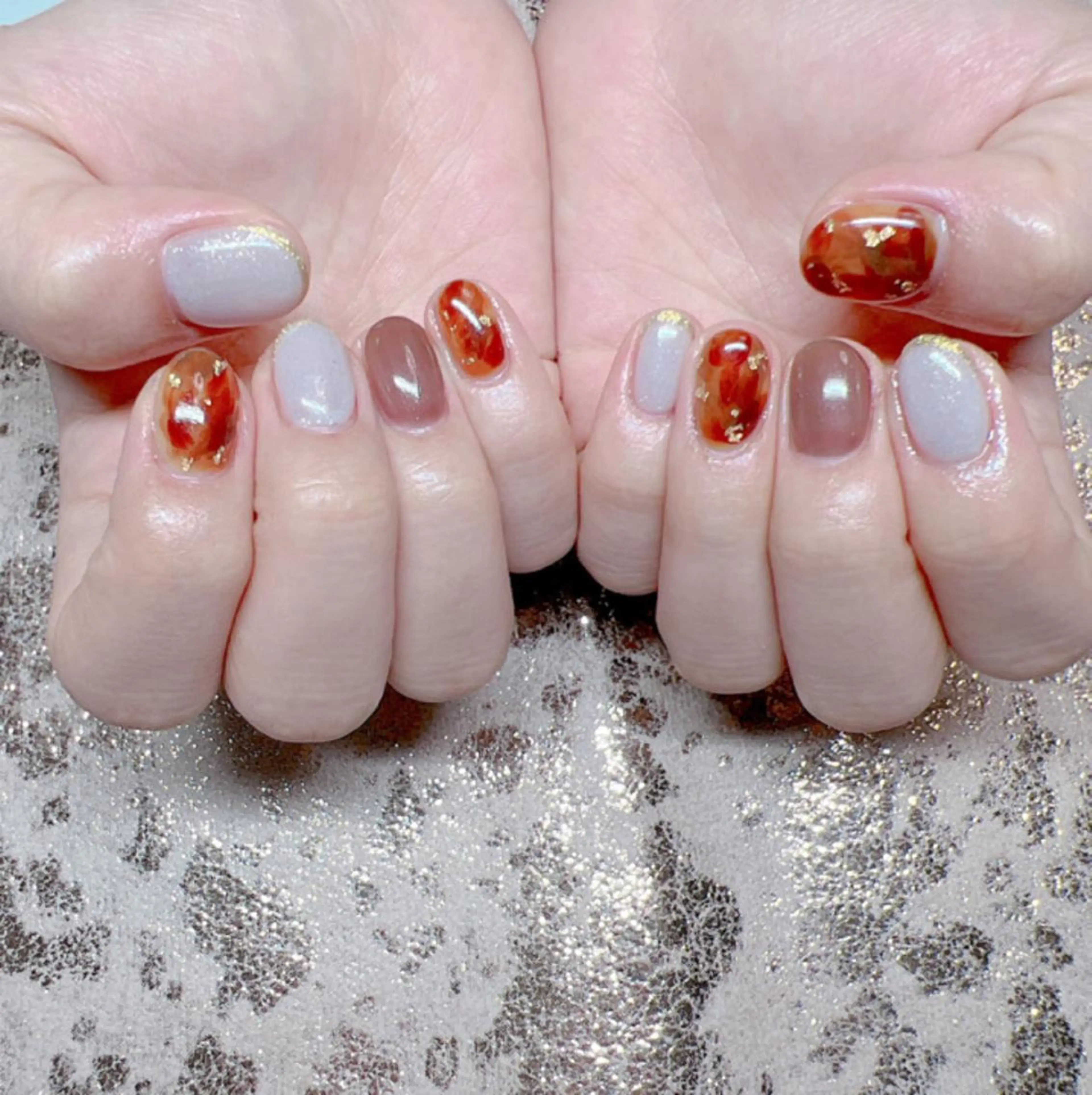 ネイル ラメ(グリッター) 個室ネイルサロンDolly  Girl〜ドーリーガール〜所属・DollyGirl KYOKOのネイルデザイン