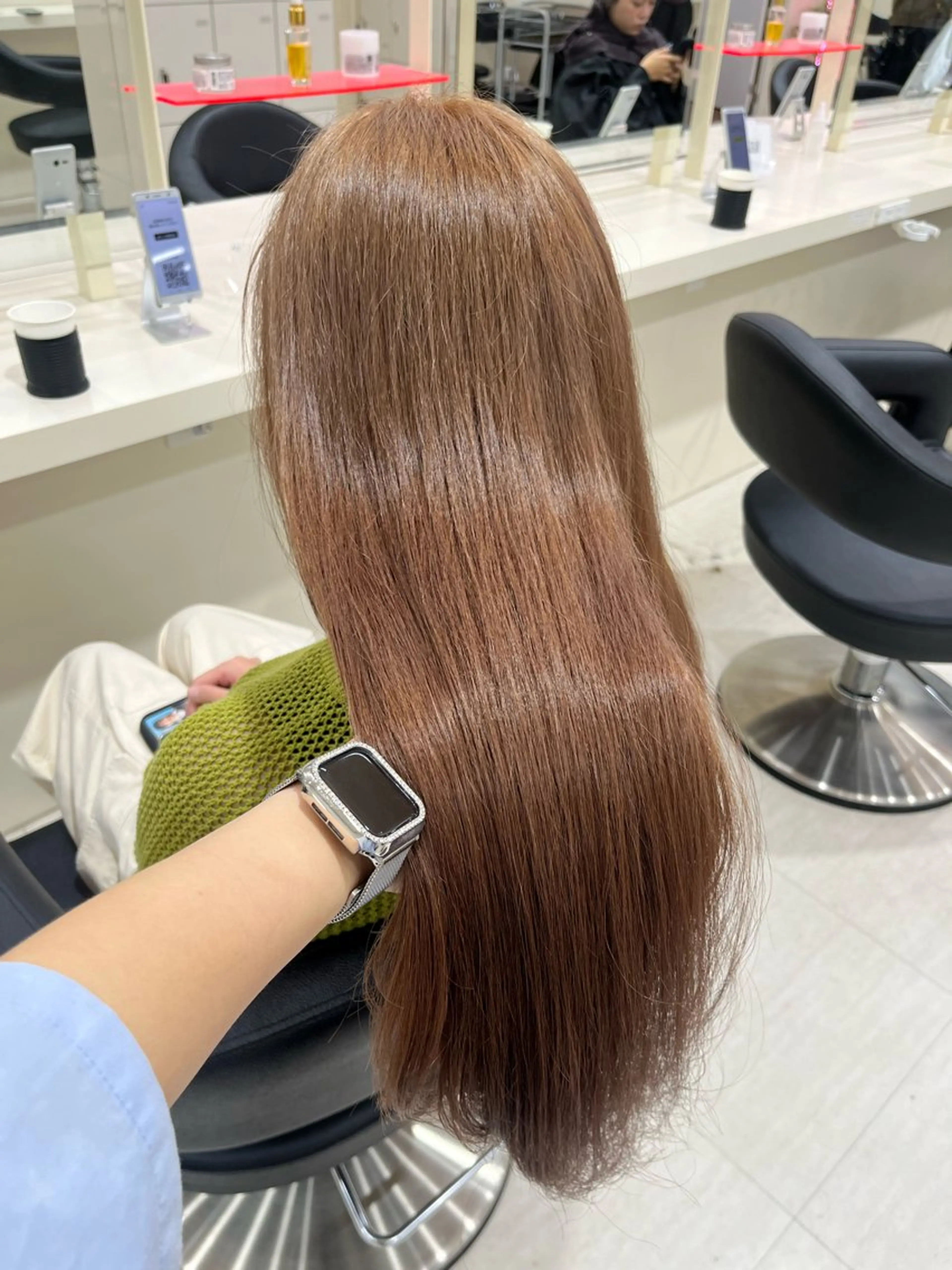 ロング カラー ヘアカラー 💟RINNA 艶カラー💟のヘアスタイル