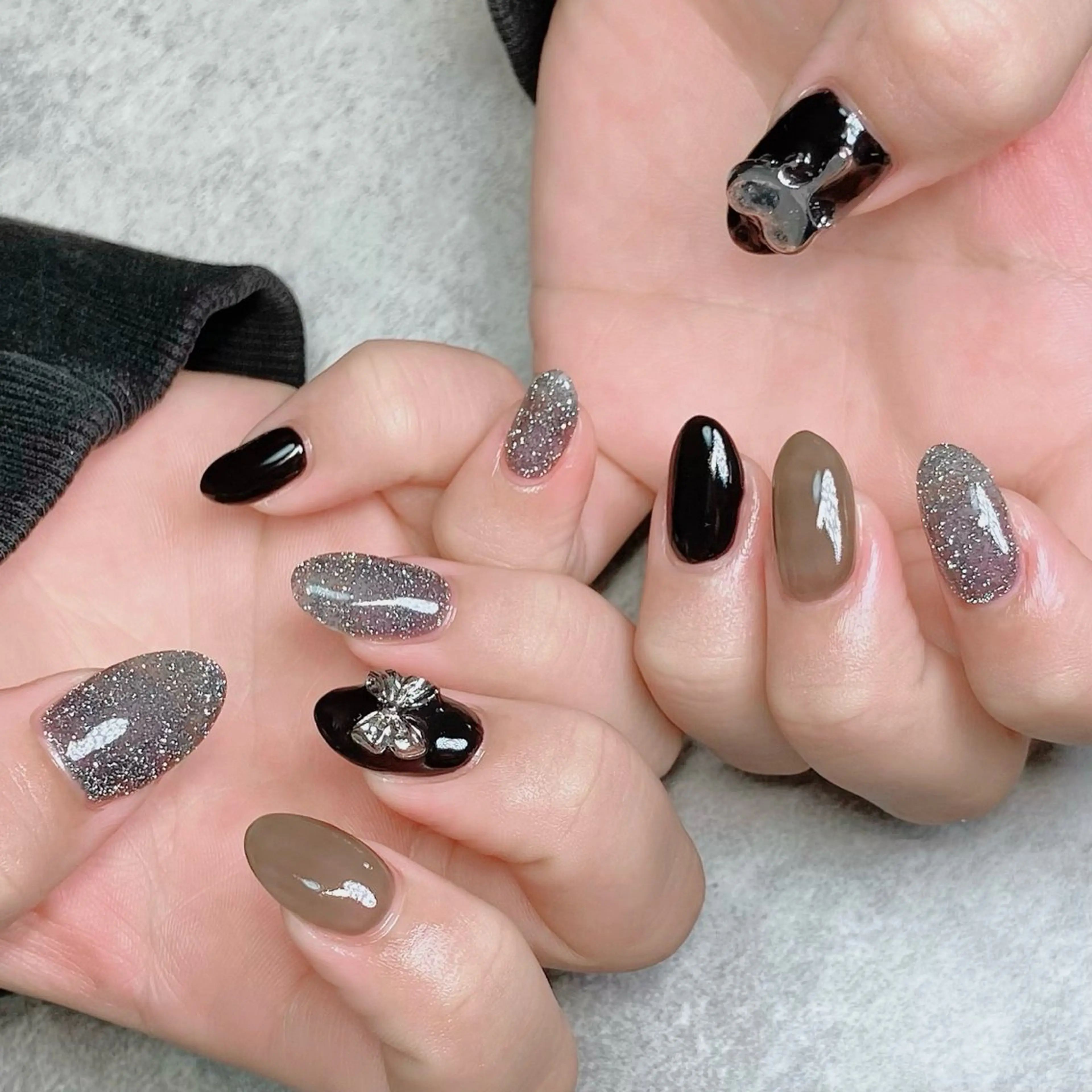 ネイル ハンドネイル ハンドケア shino🌟 痛ネイルのネイルデザイン