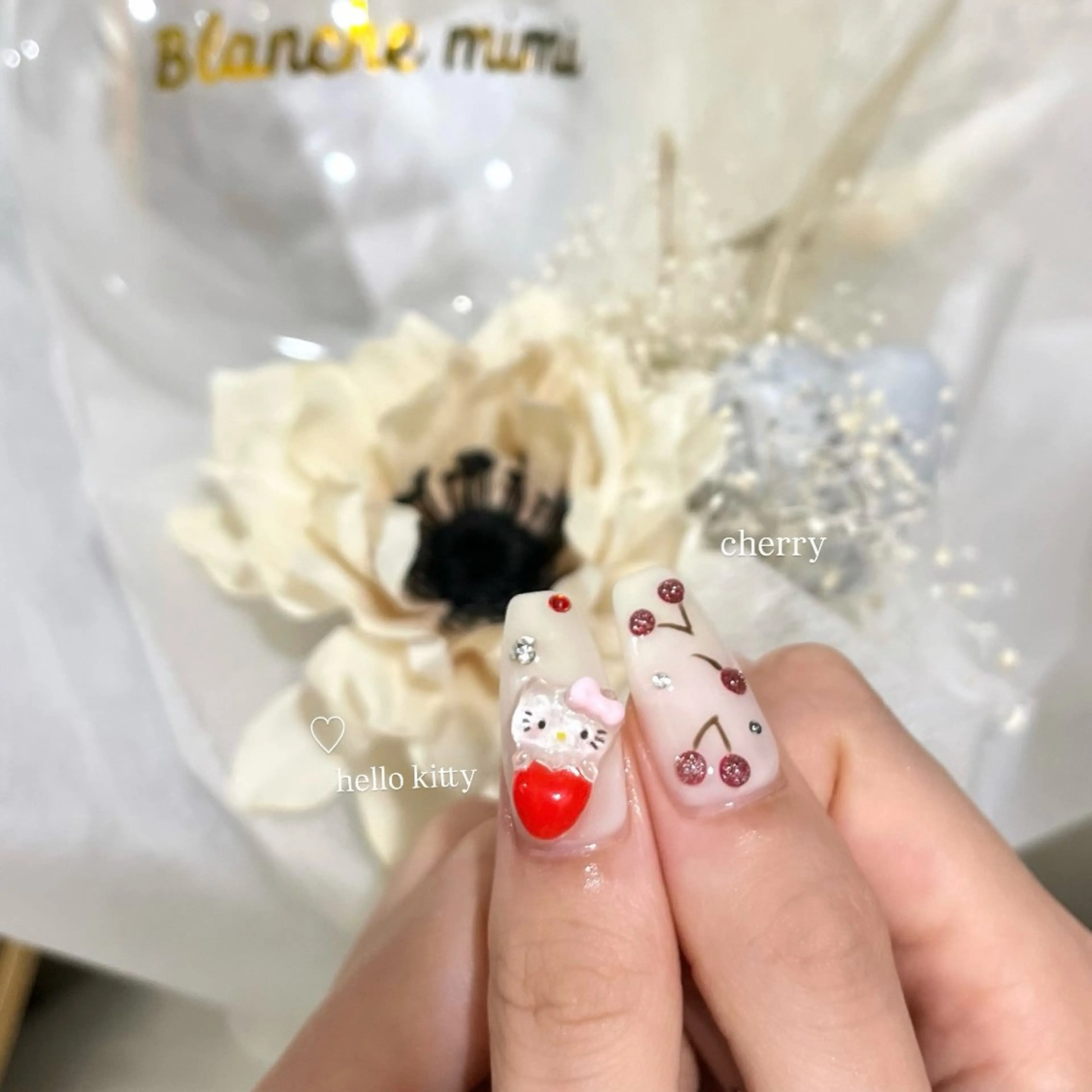 ネイル ハンドネイル Blanche mimi.u_aのネイルデザイン