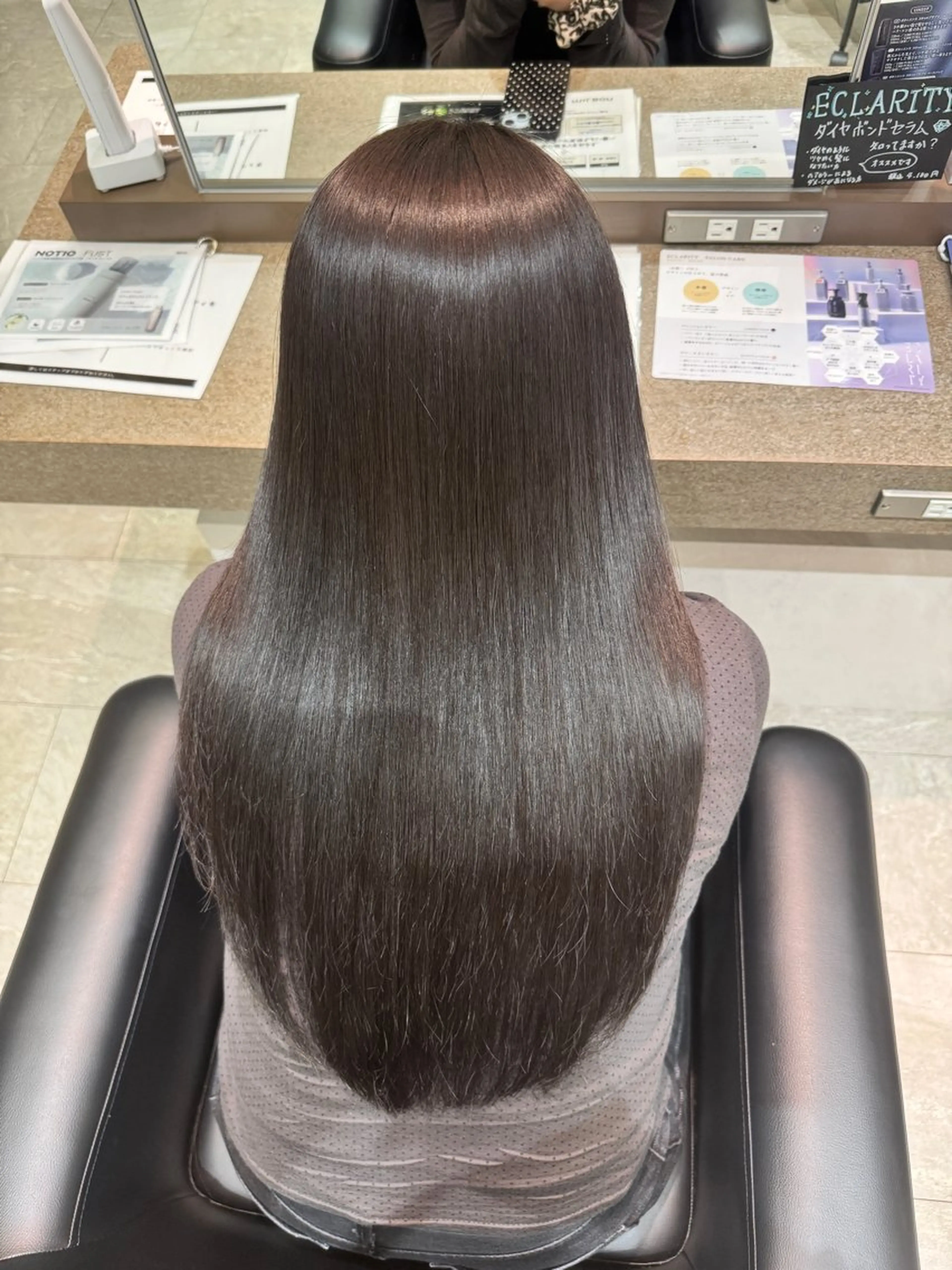 ロング 縮毛矯正 縮毛矯正 sakura❀/板橋 モデル募集中🪄︎︎のヘアスタイル