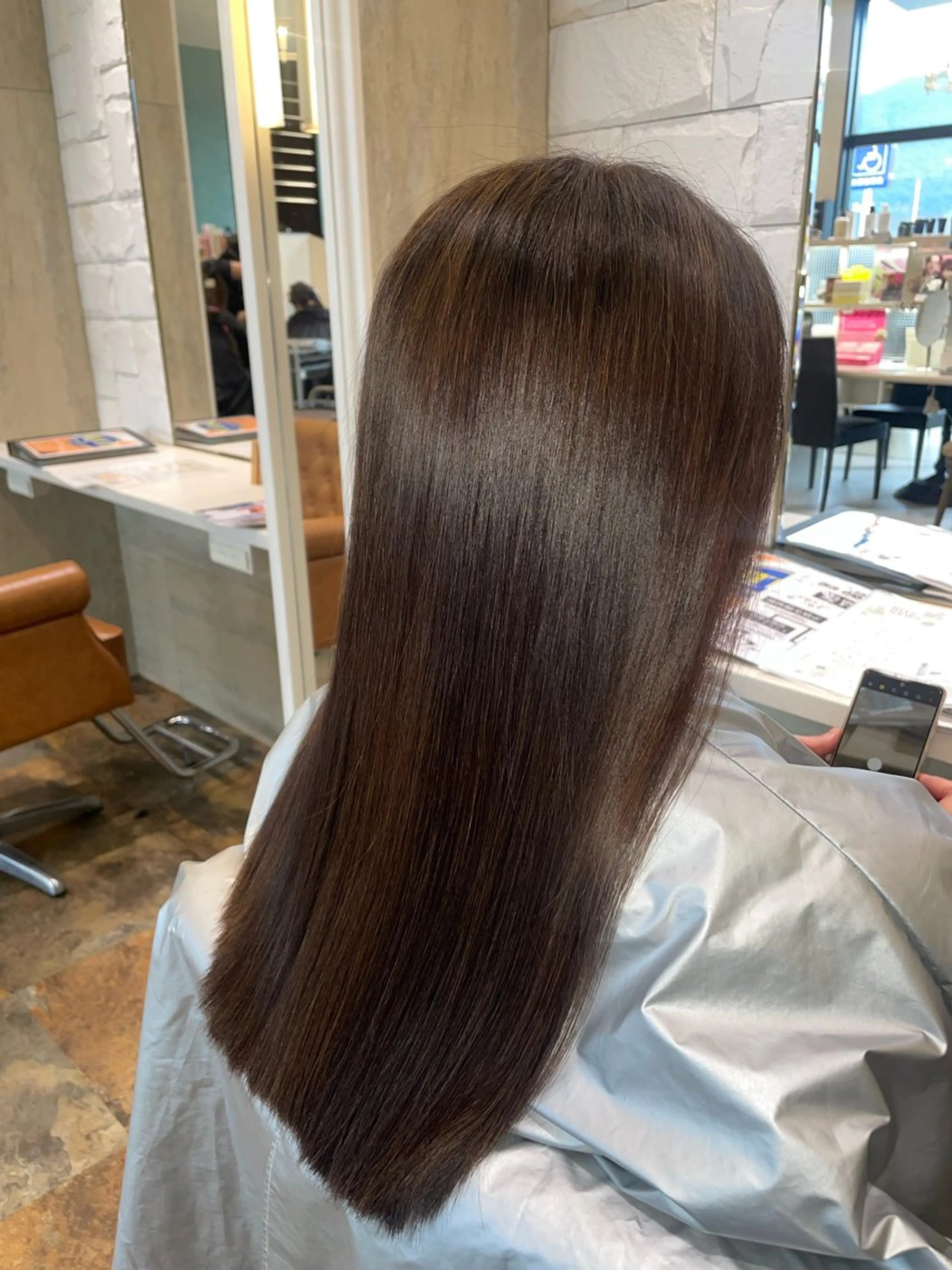 ✨🩵ྀི💎酸熱トリートメント💎🩵ྀི✨（髪質改善/ダメージ補修/広がり対策）【まとまり・ツヤUP】の写真