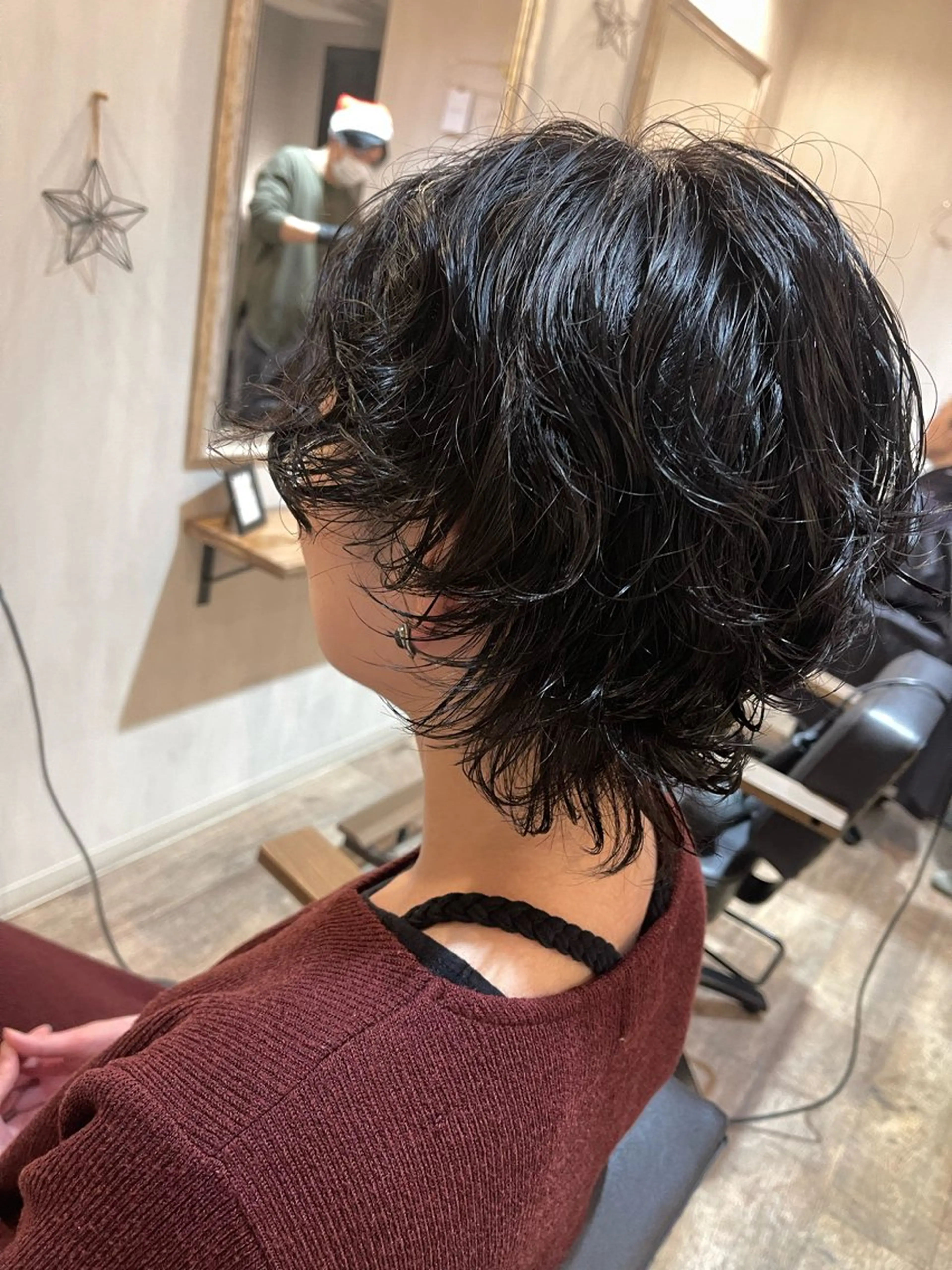 ショート カット パーマ トリートメント marou 新柏のヘアスタイル