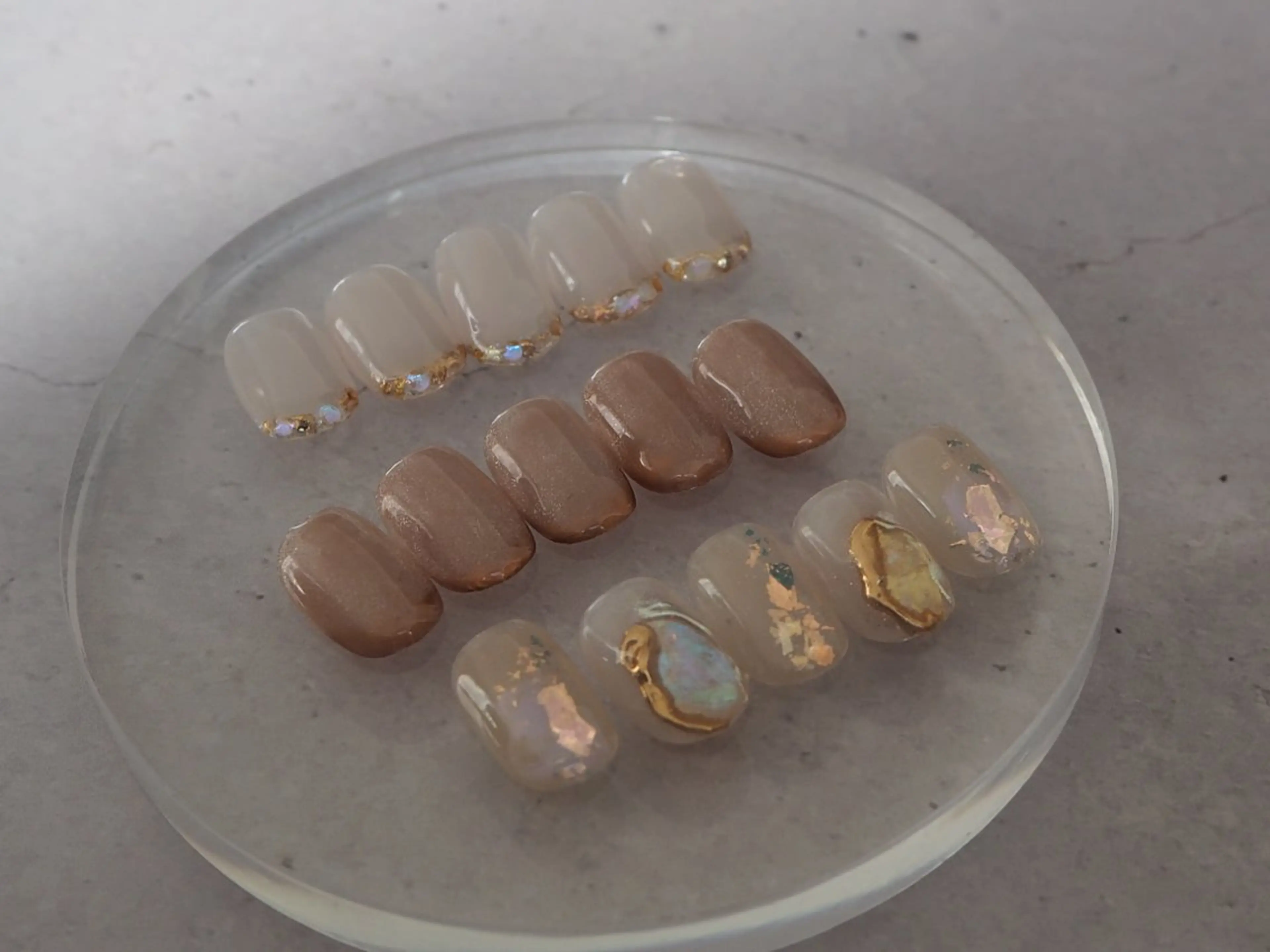 ネイル ニュアンスネイル tete nailstudioのネイルデザイン