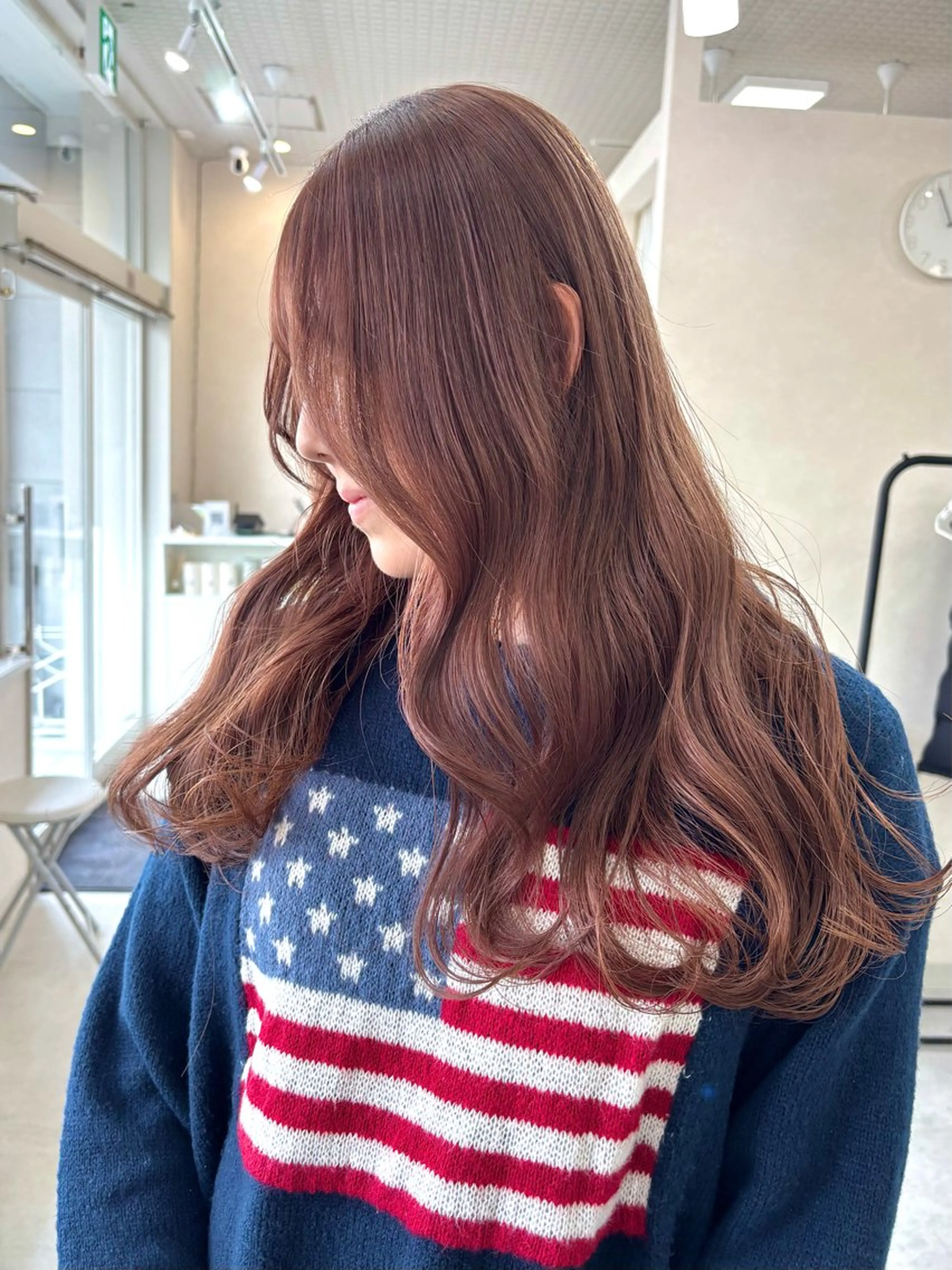 ロング カラー mir MIYUのヘアスタイル