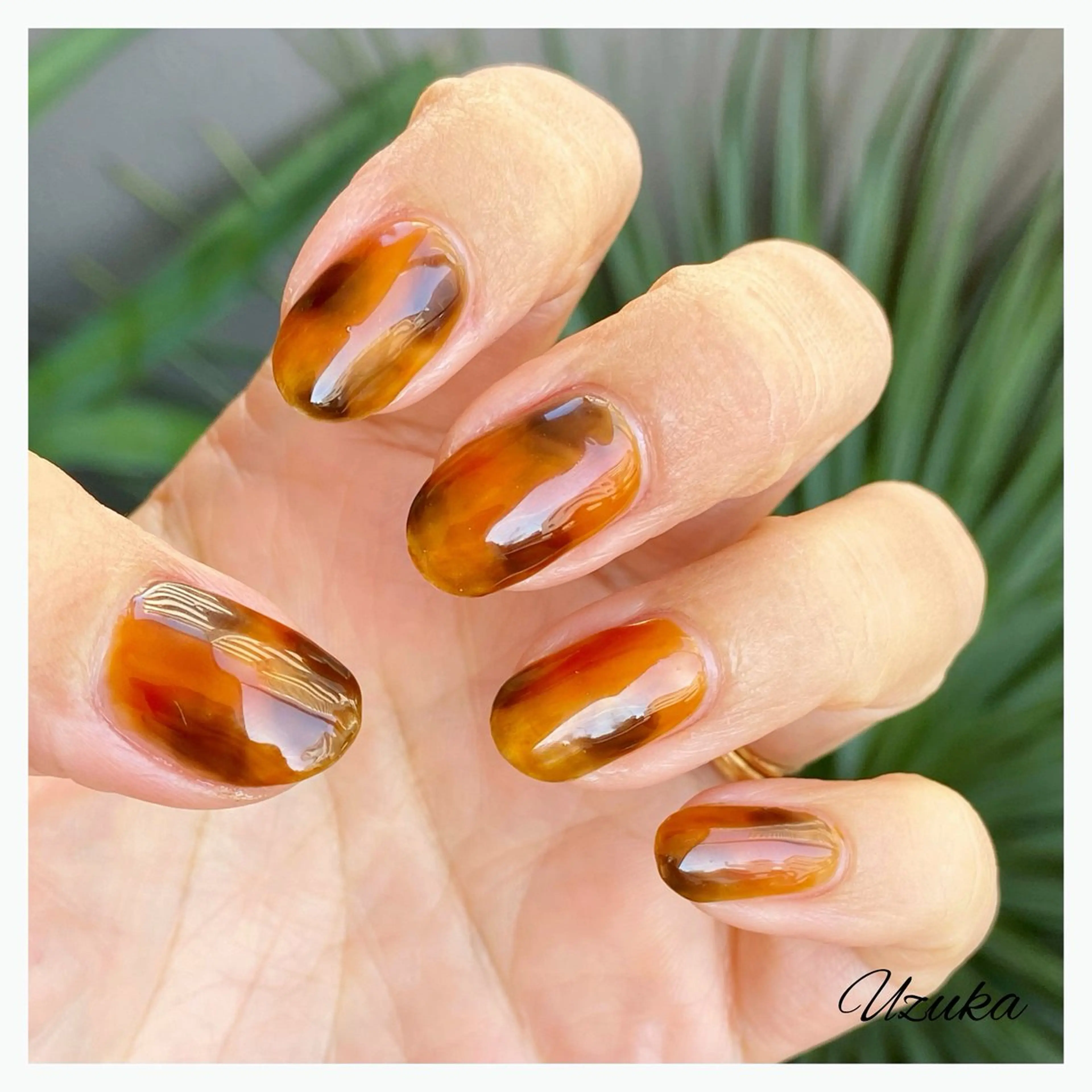 ネイル ショートネイル 【 enn 】 Uzuka Yukaのネイルデザイン