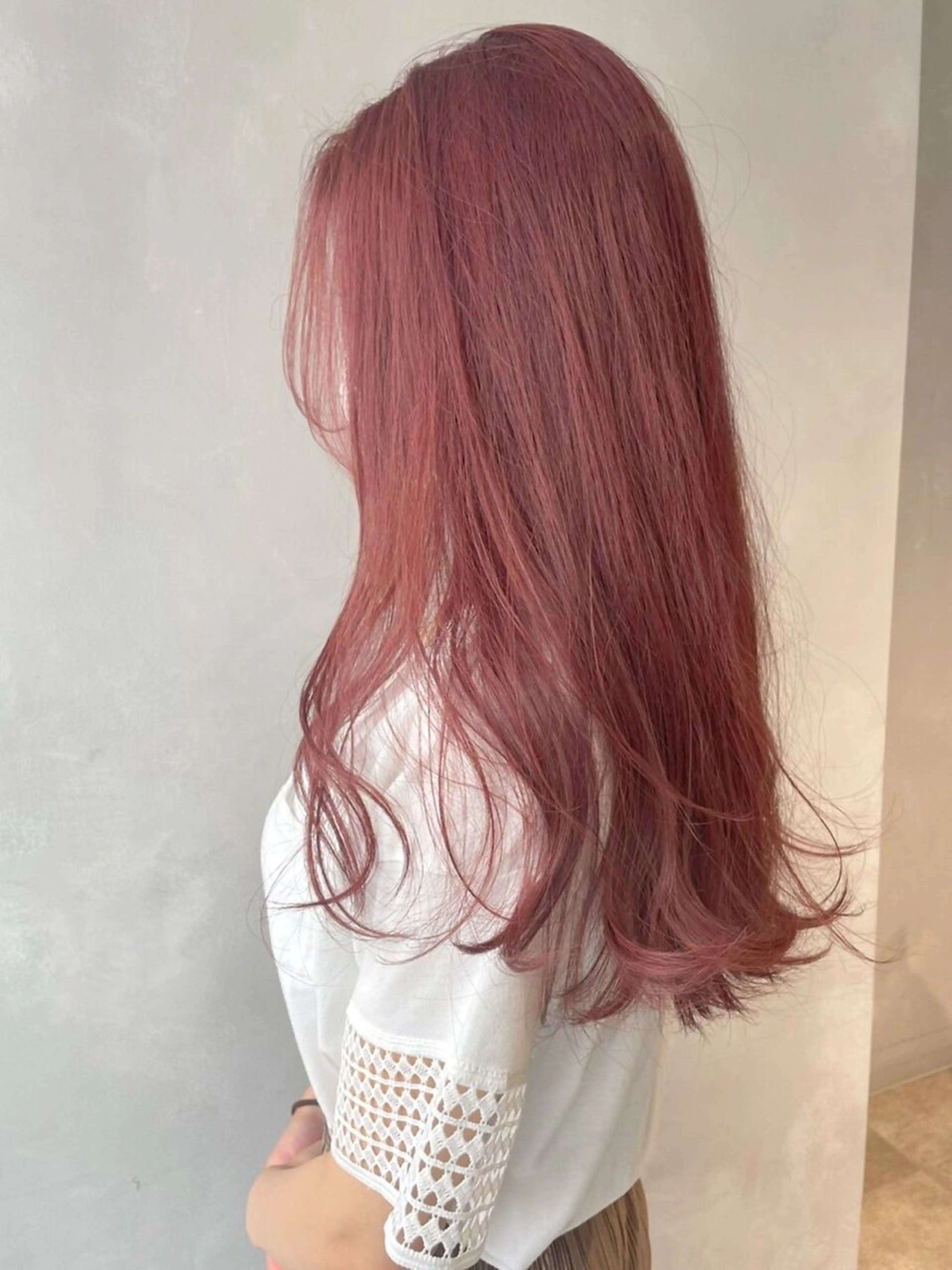 カラー MEGU💓艶髪 レイヤー💓韓国風のヘアスタイル