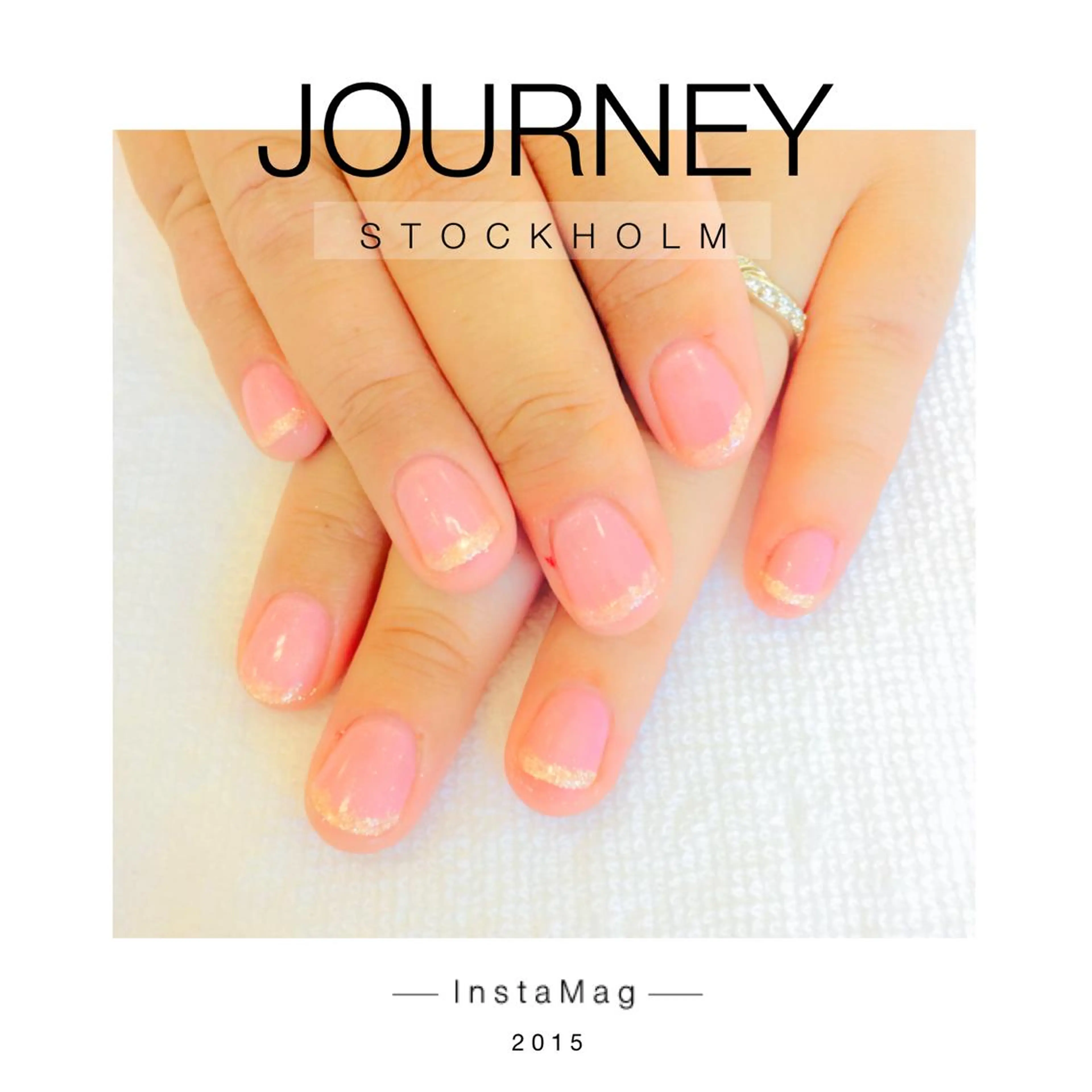 ネイル フレンチネイル キラキラネイル ラメ(グリッター) ピンク Ly   hair（リーヘア）所属・Lyhair🦊🎀 AKIのヘアスタイル