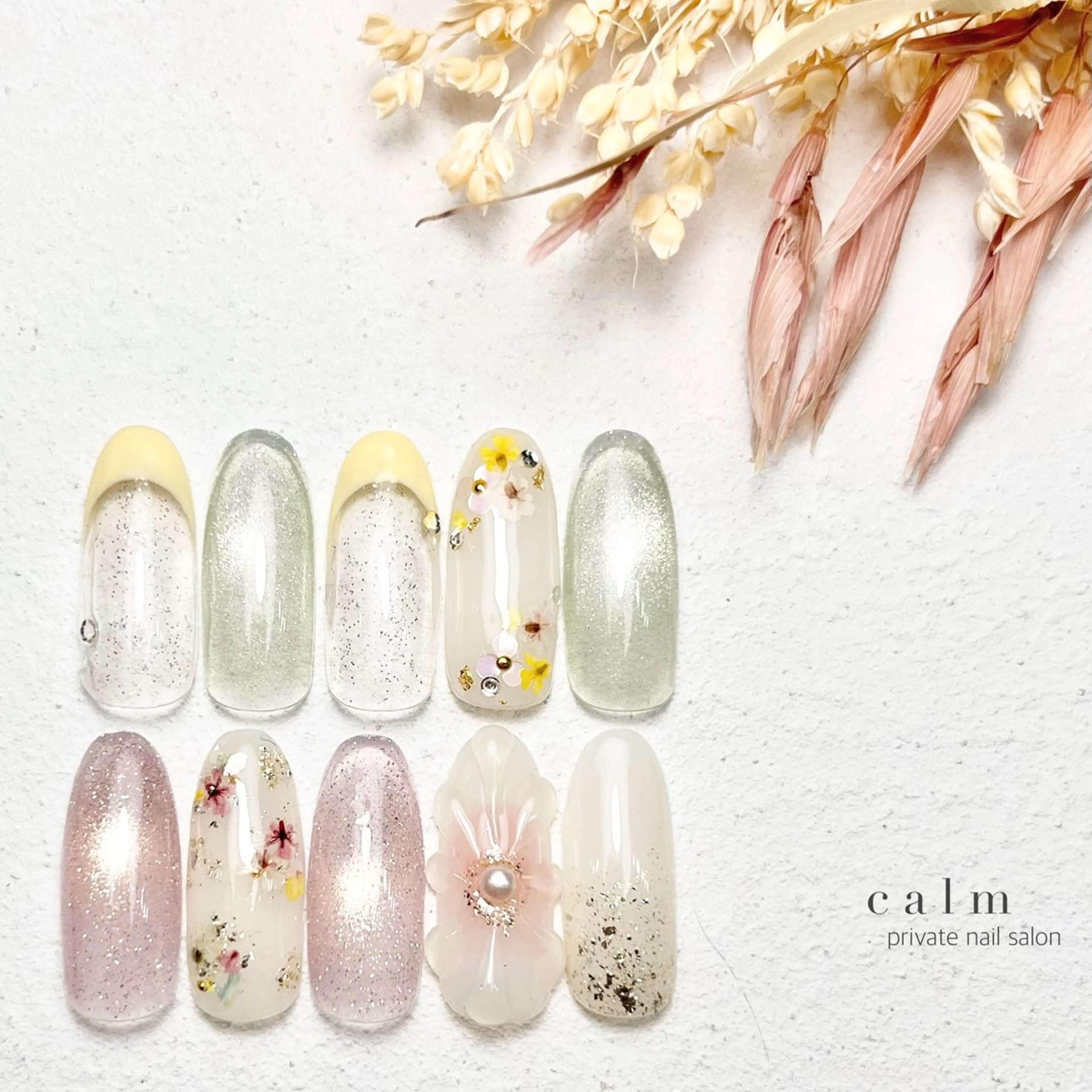 ネイル ハンドネイル calm 〔ｶｰﾑ〕のネイルデザイン