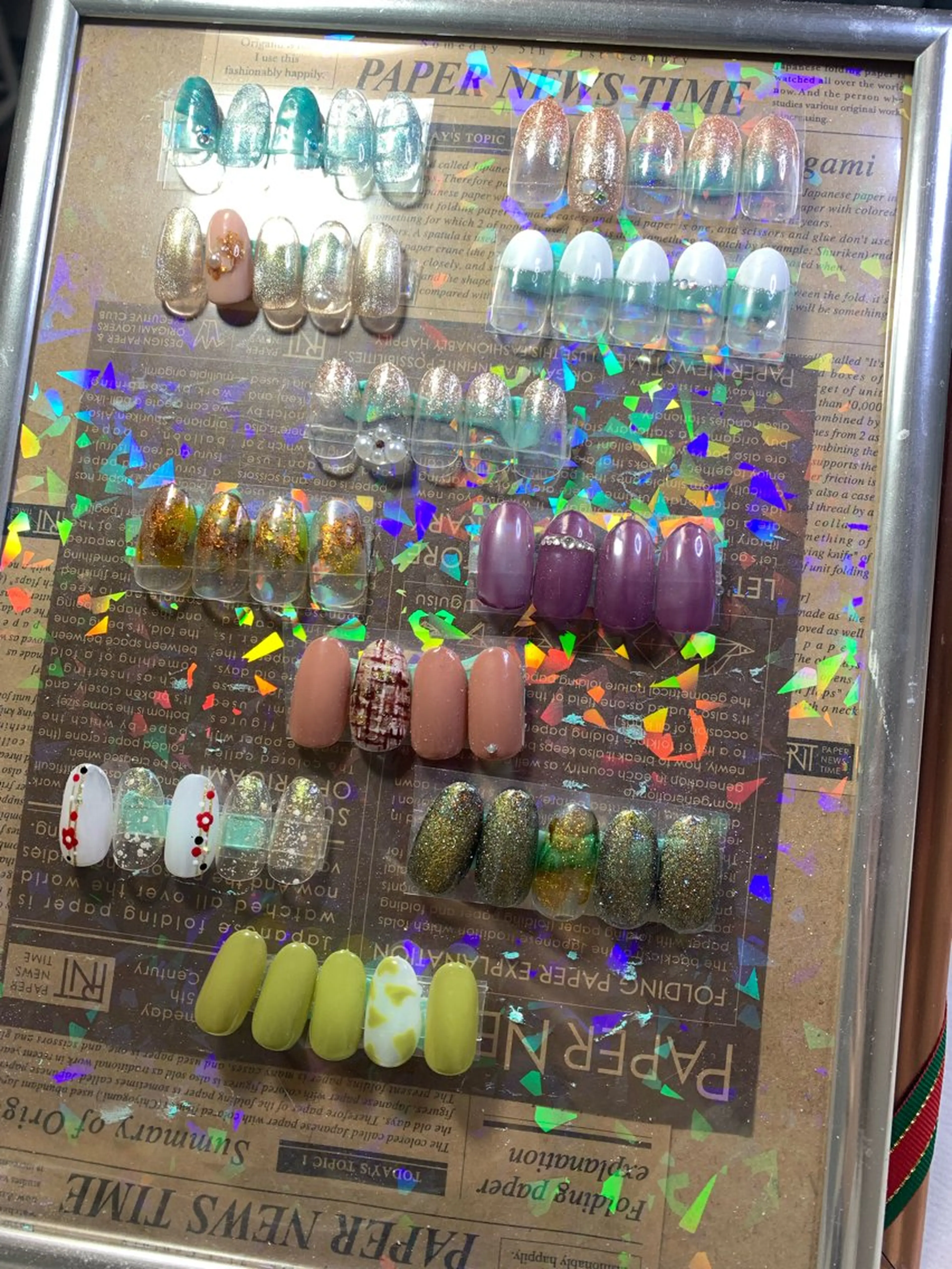 ネイル 高島 夏海のネイルデザイン