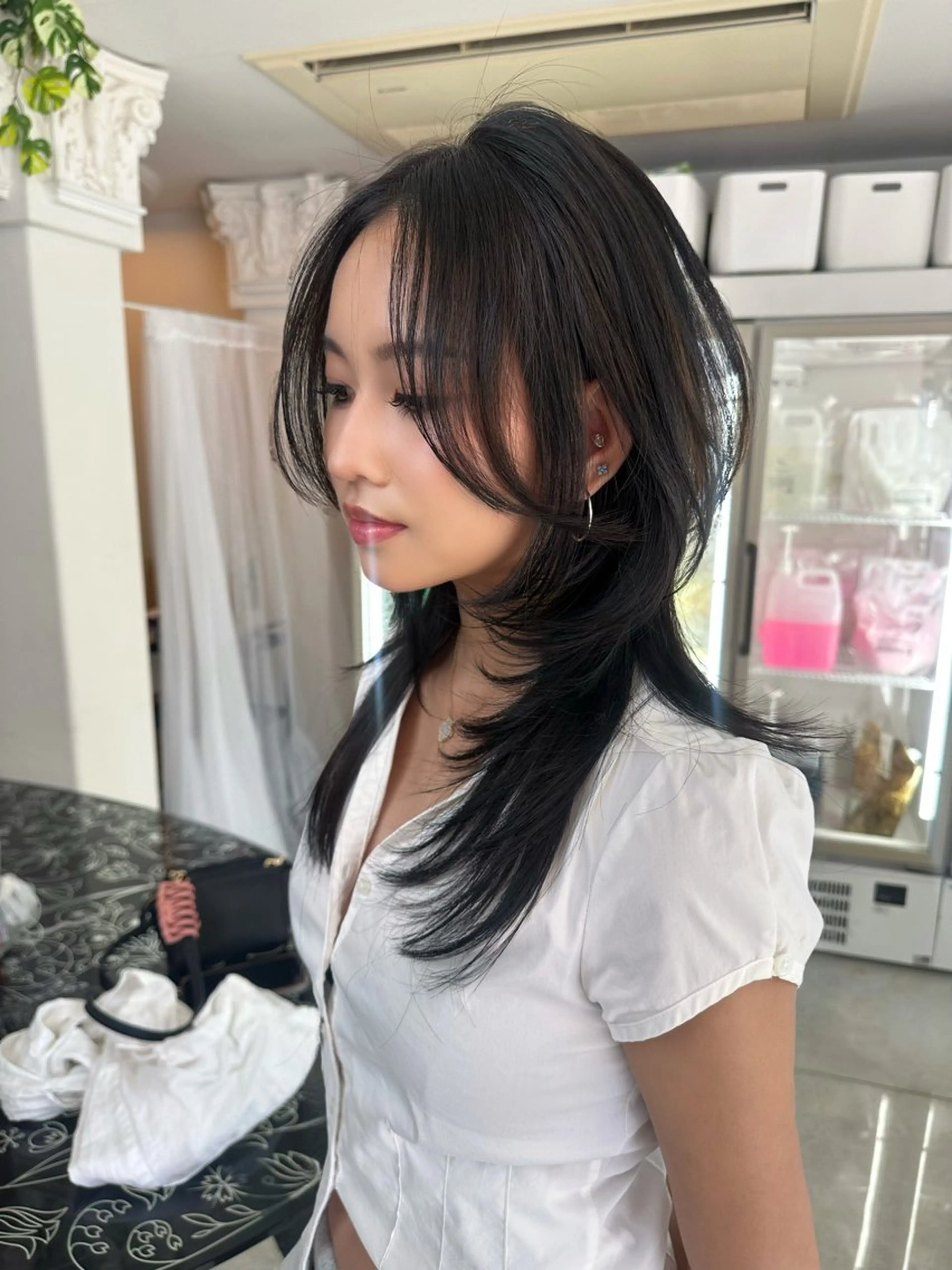 RiA/レイヤーカッ ト/ハッシュカットのヘアスタイル