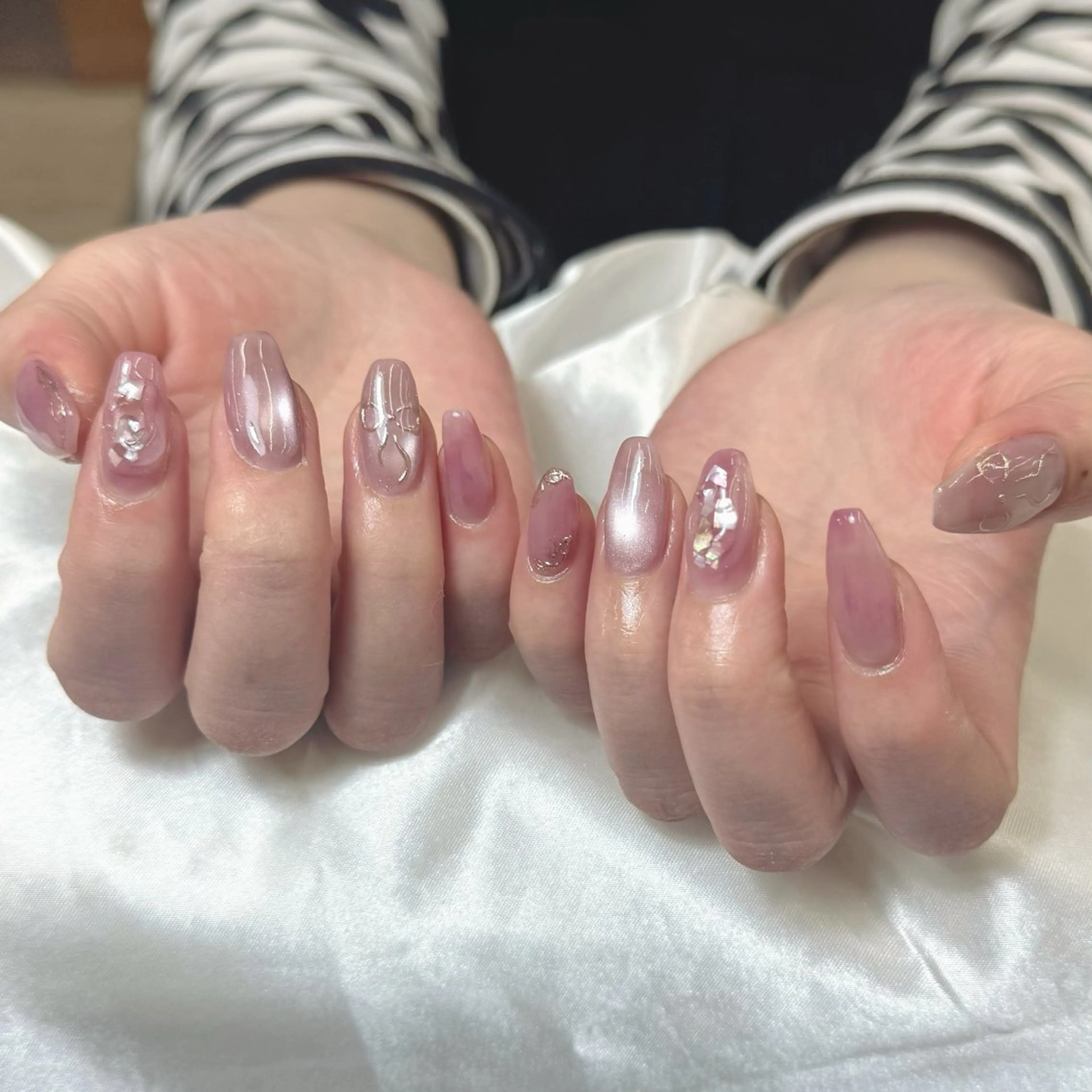 ネイル ハンドネイル NAIL atre AYAのネイルデザイン