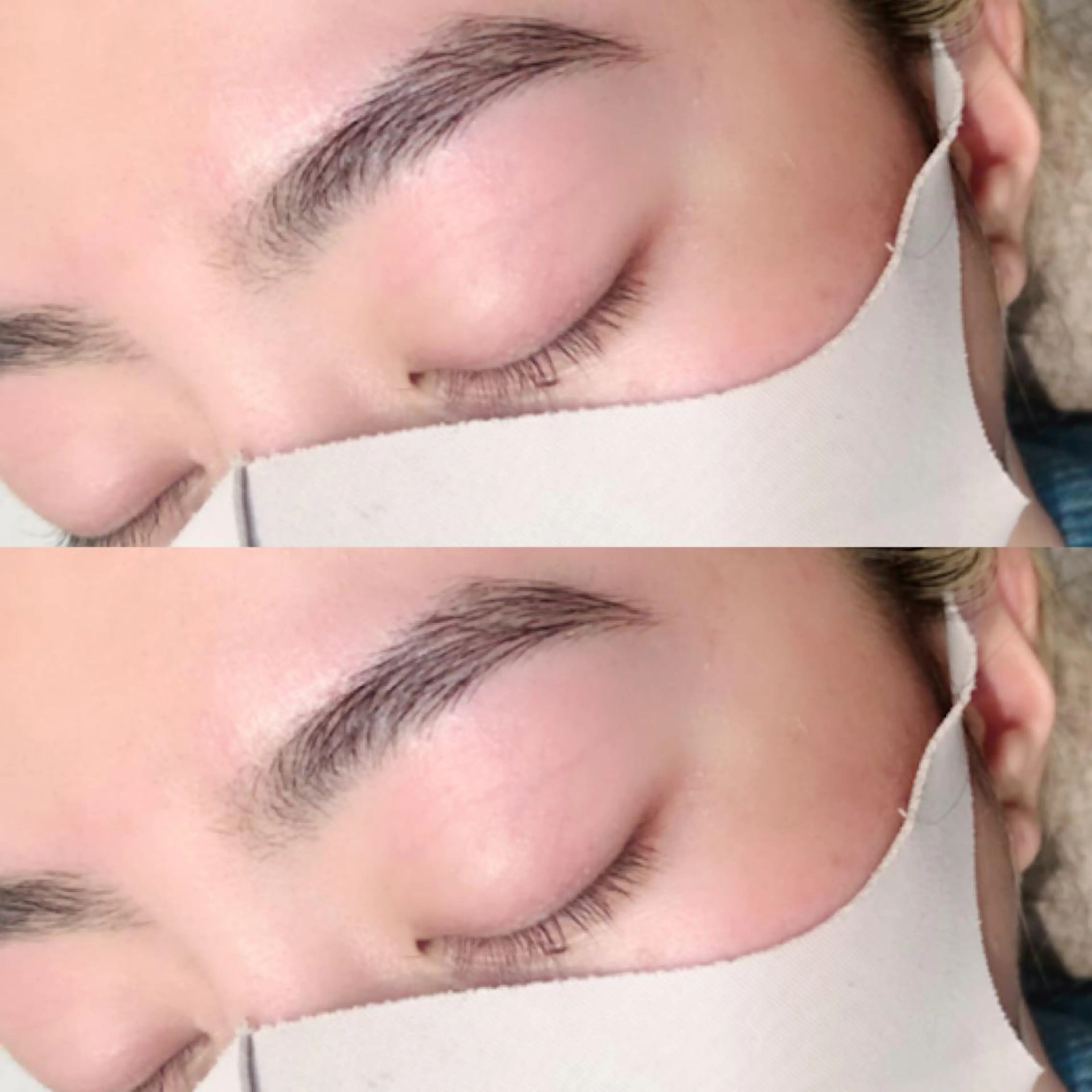 【✨垢抜け目指せます✨】(メイク仕上げなし)美眉 アイブロウワックス脱毛(men'sもok👦🏼)の写真
