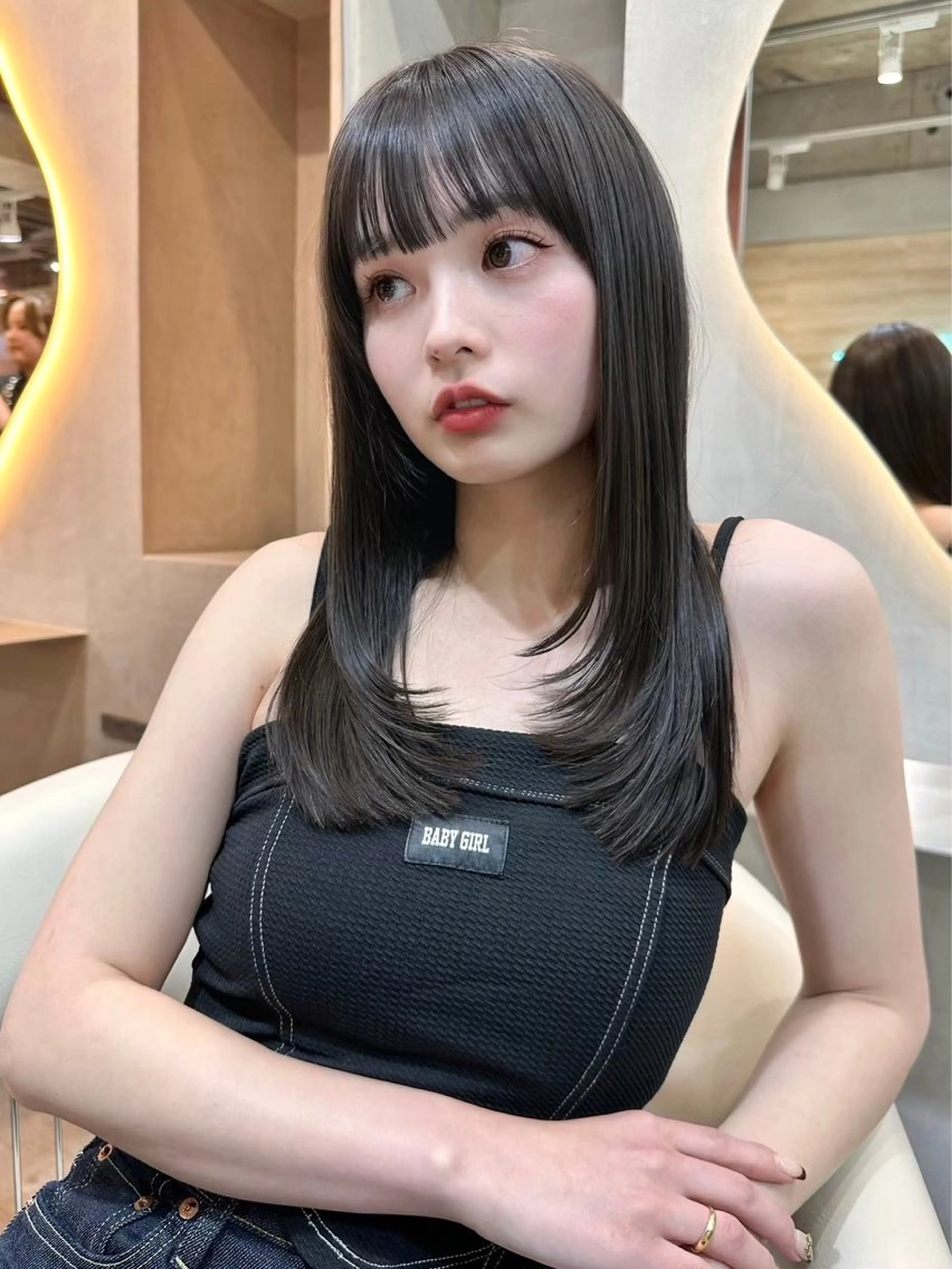 【透明感&ダメージレス】艶髪N.ルフレカラー+1stepトリートメントの写真