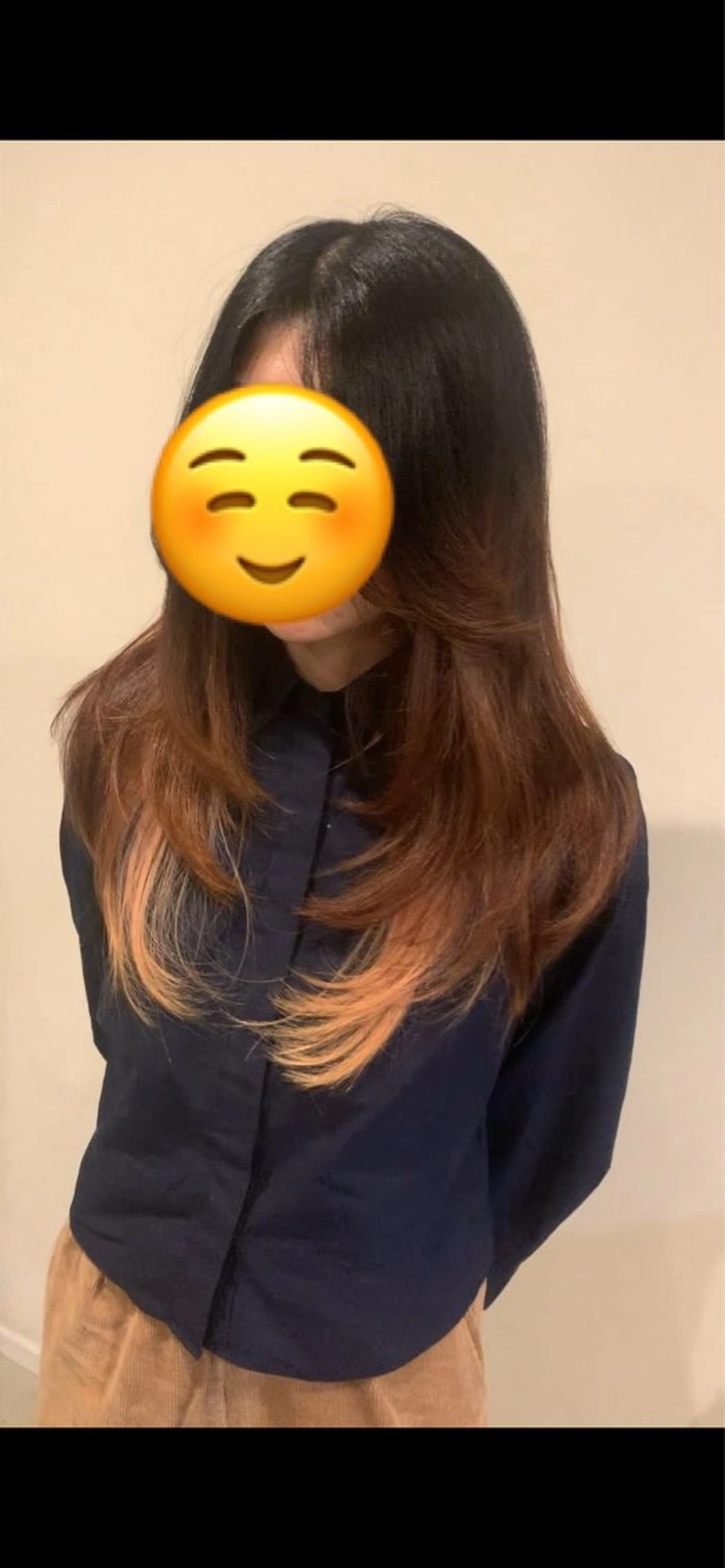 ロング レイヤーカット 伊藤 鳳雅のヘアスタイル