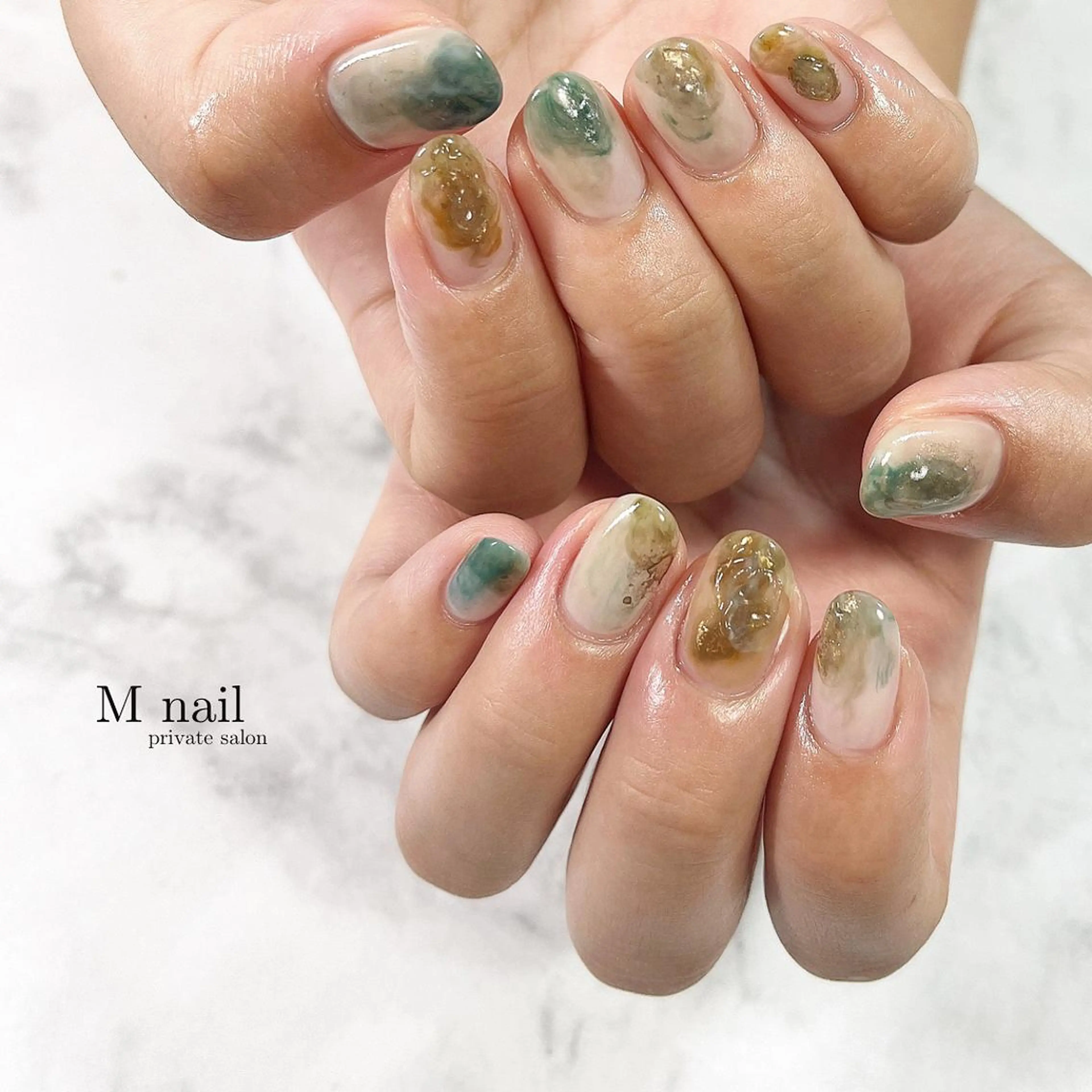 ネイル ハンドネイル M nailのネイルデザイン