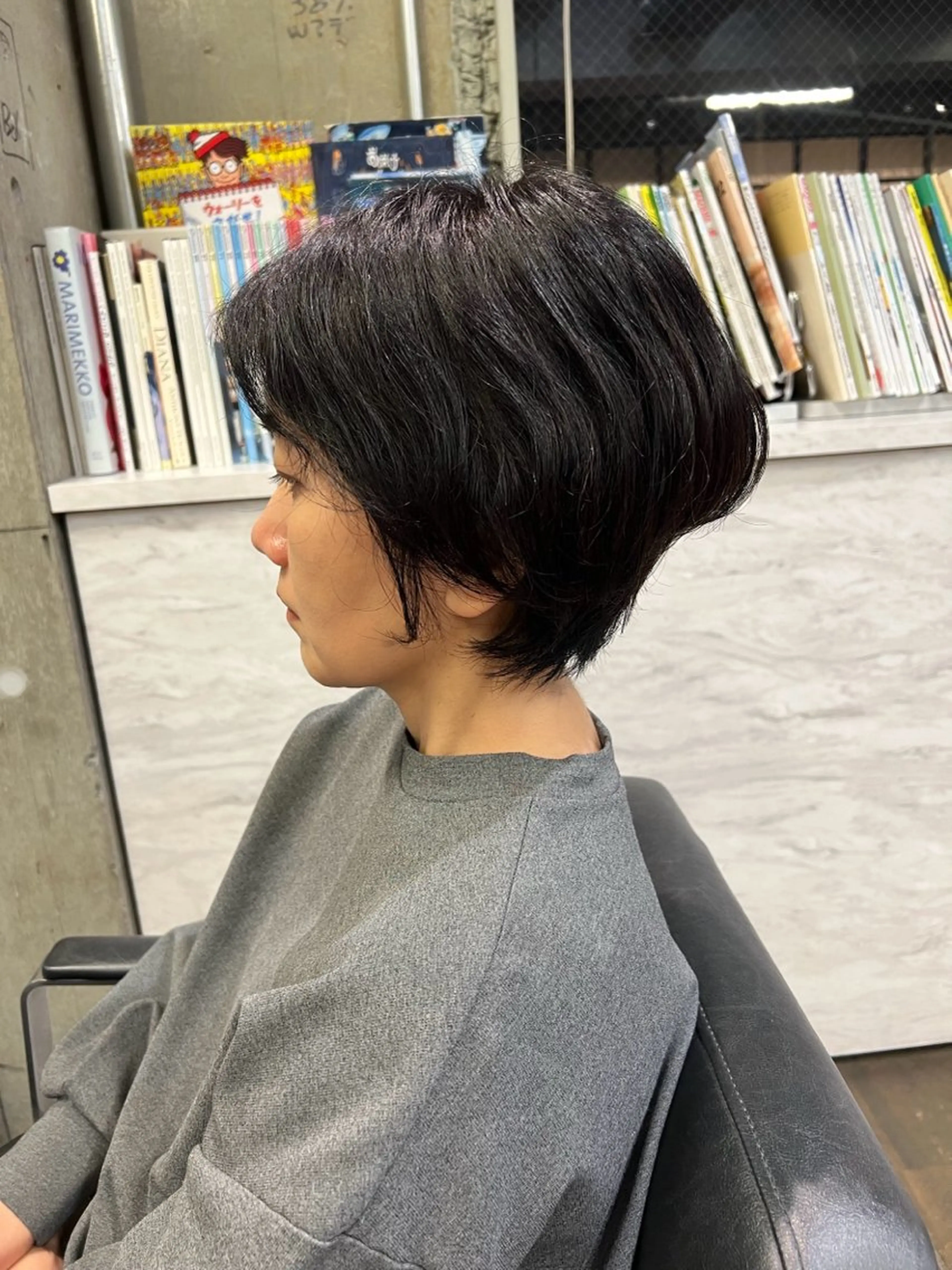 ショート パーマ ショートパーマ 🫧ちひろ🫧のヘアスタイル