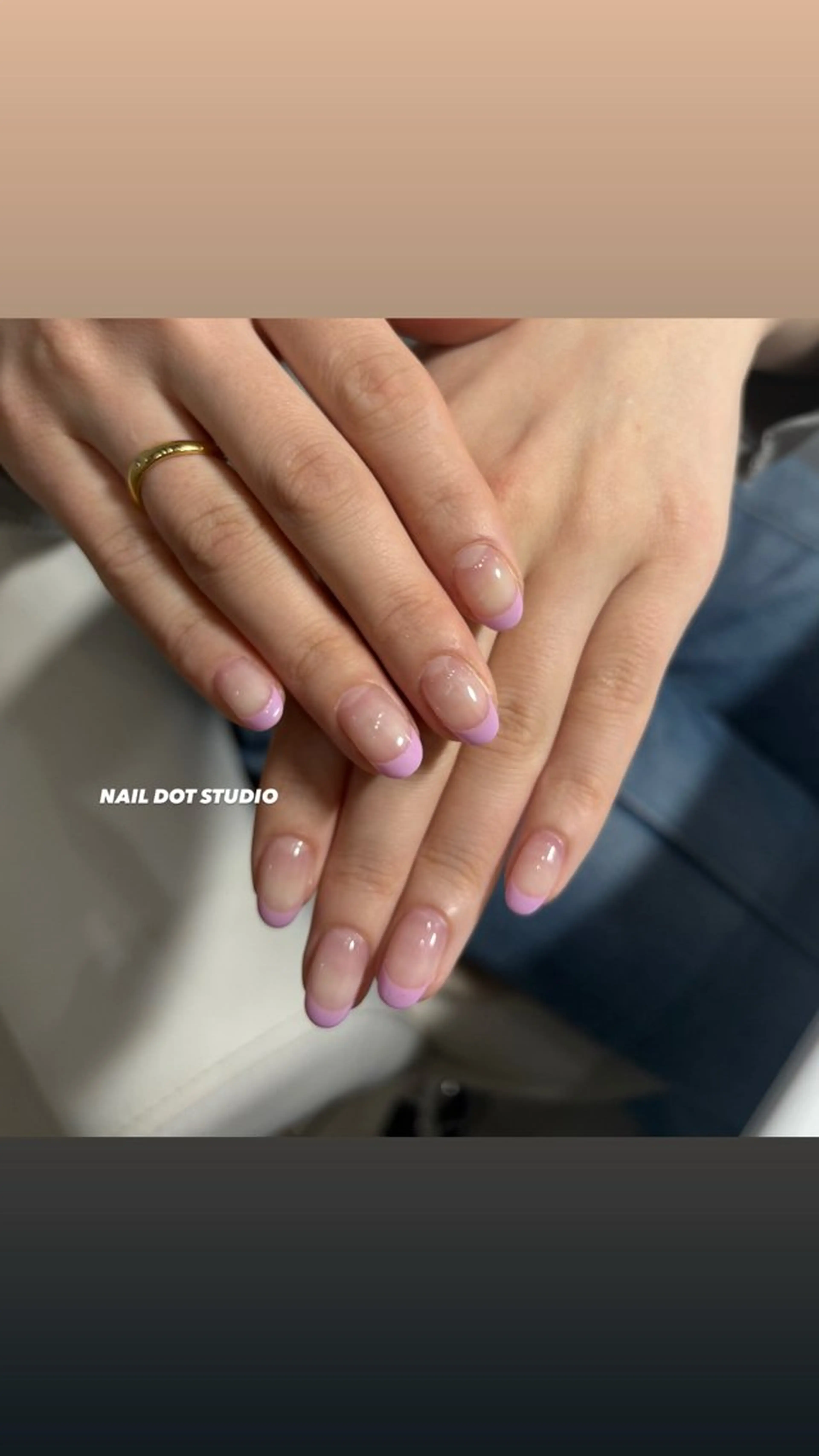 ミディアム NAIL DOT STUDIOsaraのネイルデザイン