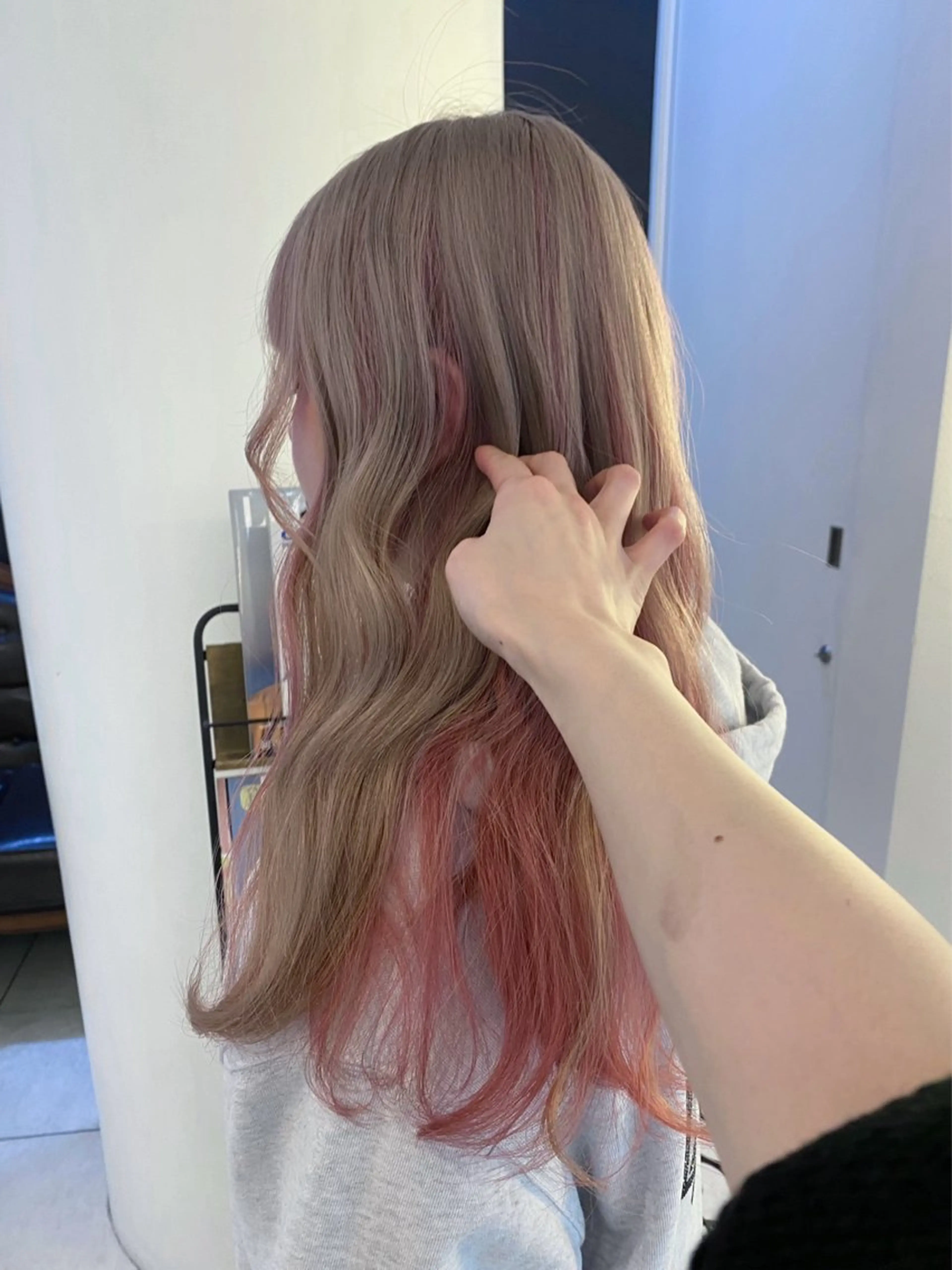 ロング カラー カット ヘアカラー トリートメント mai / linoah˚✧のヘアスタイル