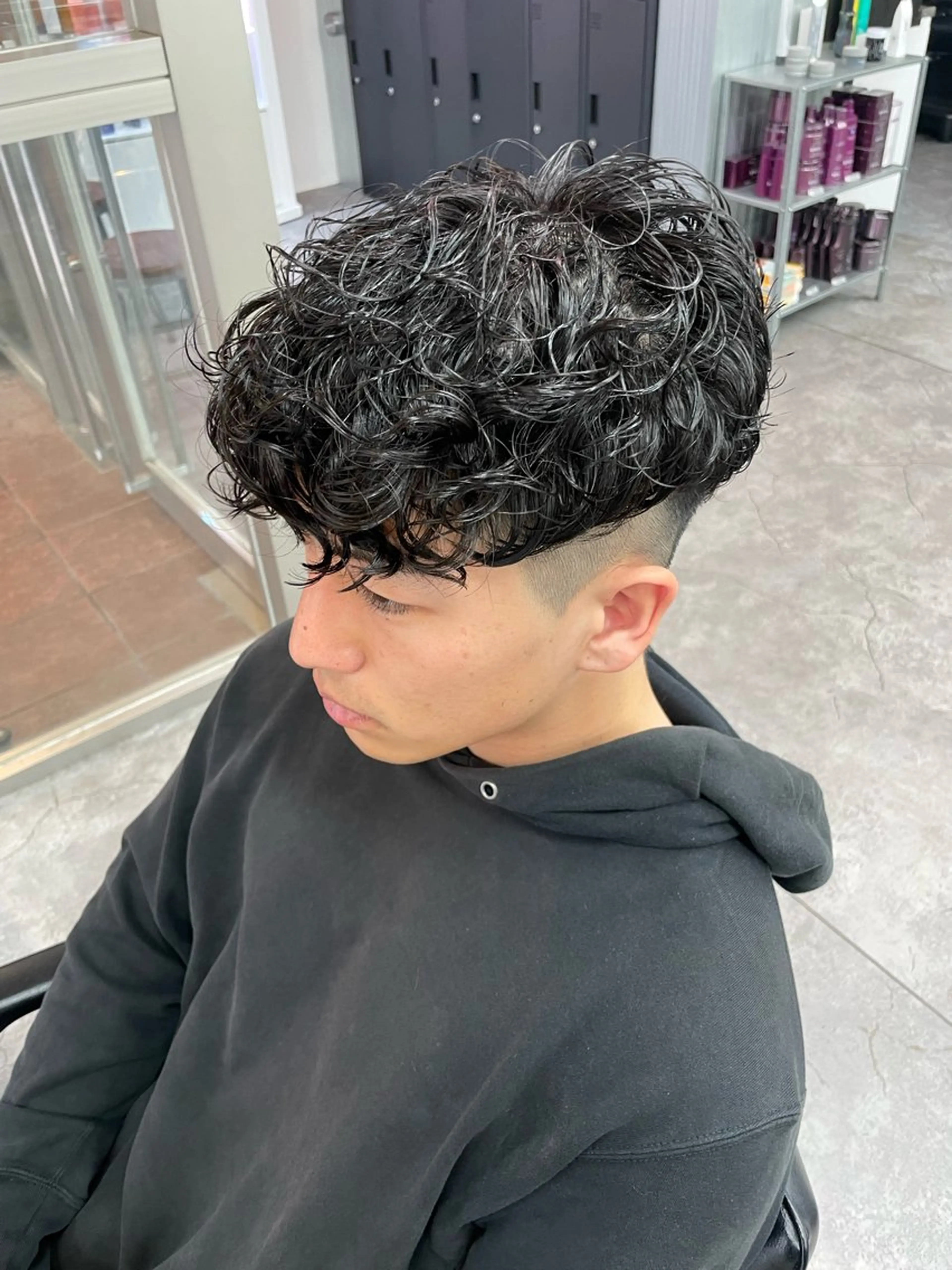 パーマ メンズ カット パーマ 町田エリアＮｏ．１/ パーマ特化/太田京希のヘアスタイル