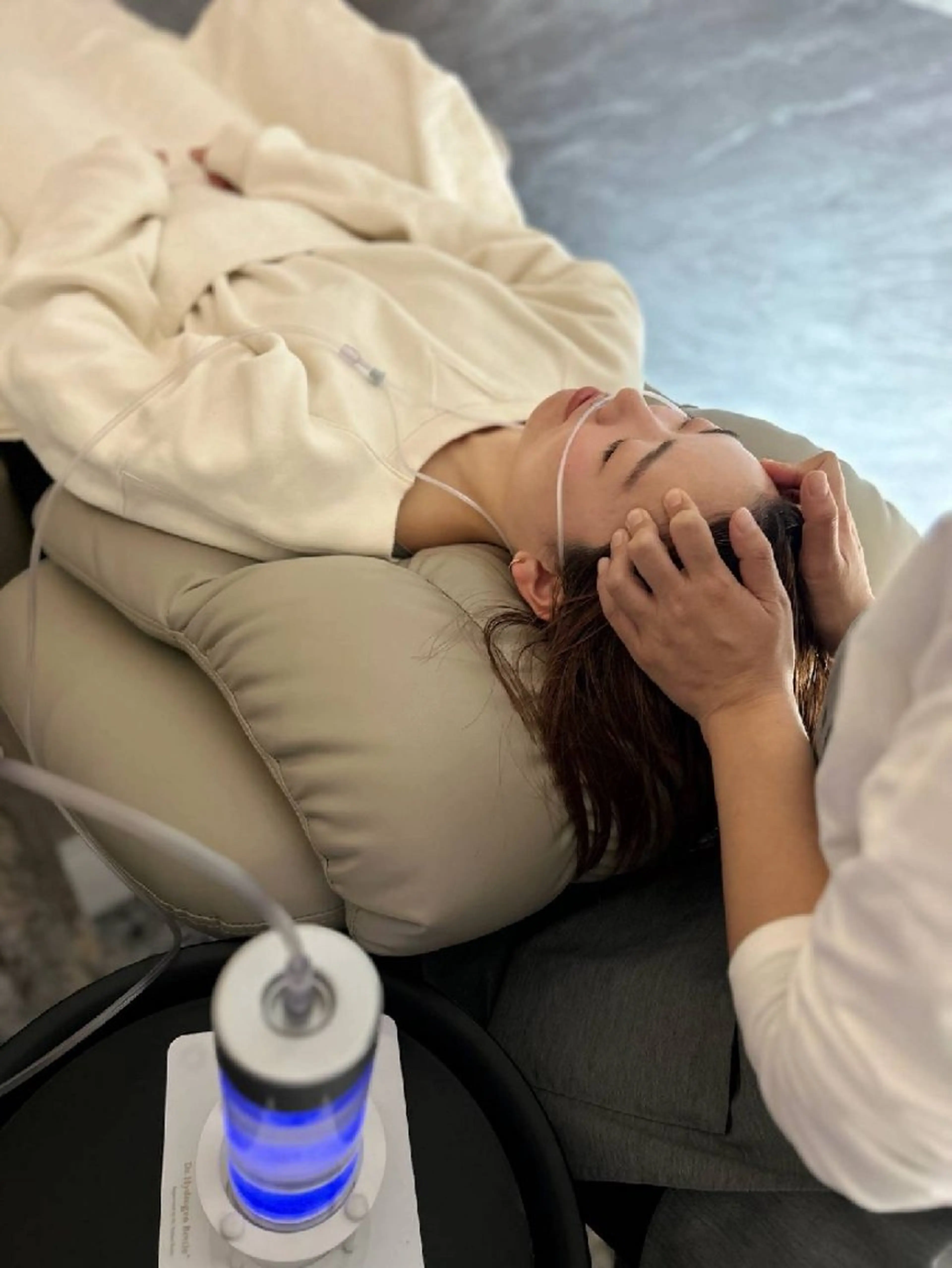 体の内面からもリフレッシュ🌈🫧ご新規様限定🫧水素吸入50分+ドライヘッドスパ50分の写真