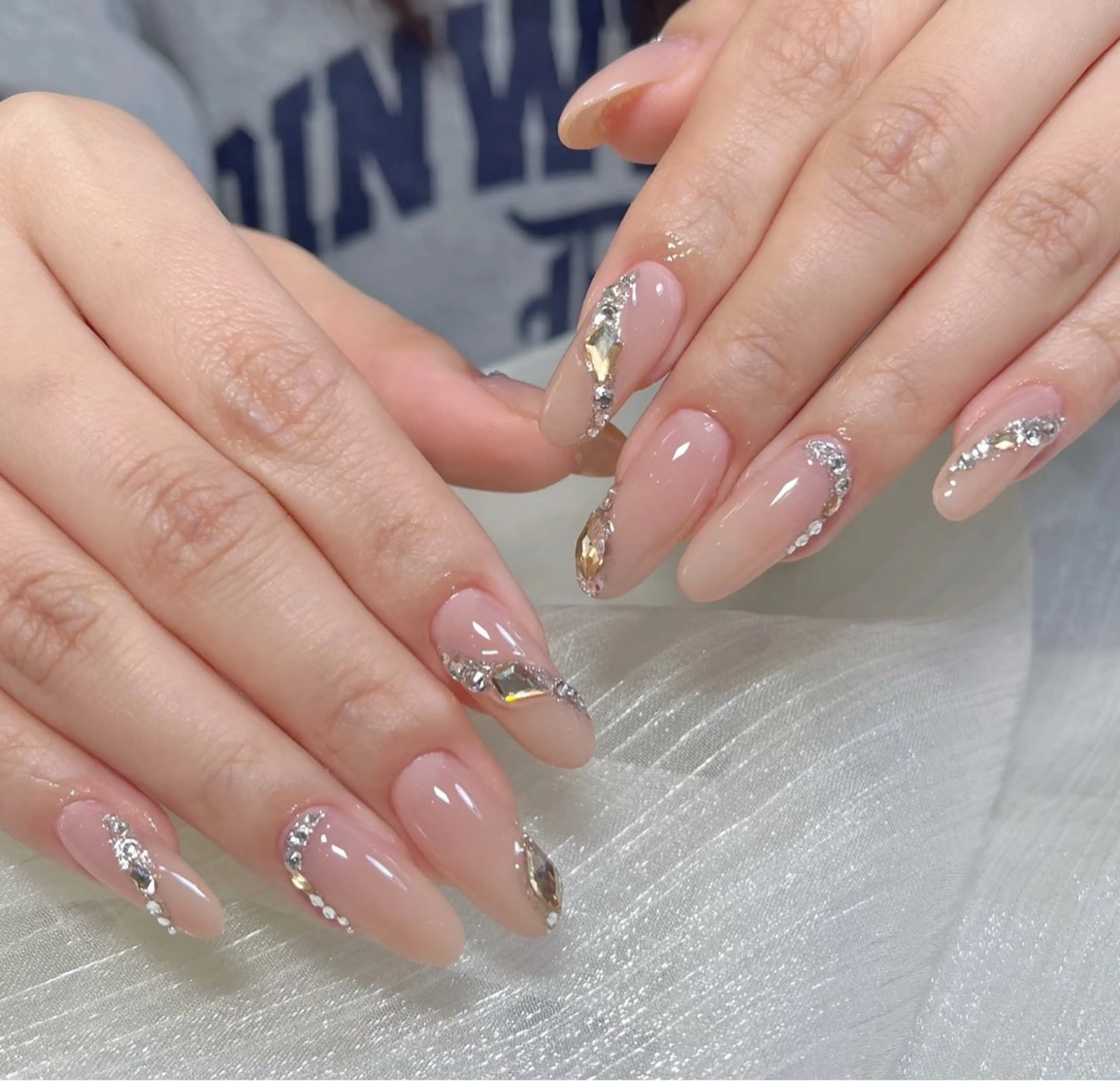 ネイル candy nail 韓国風ワンホンネイルのネイルデザイン