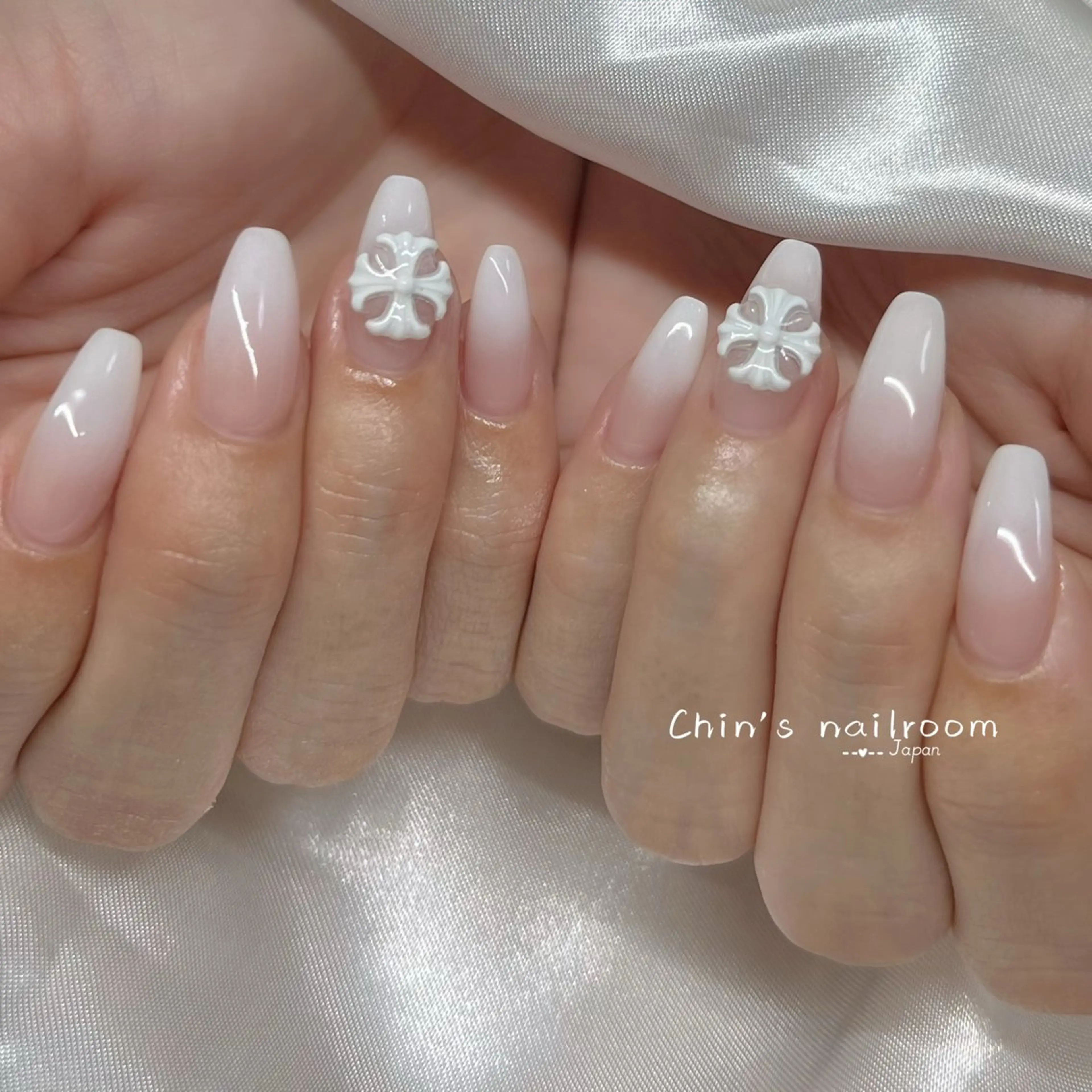 ネイル 韓国ネイル ワンホンネイル Kawaii ChibaNailのネイルデザイン
