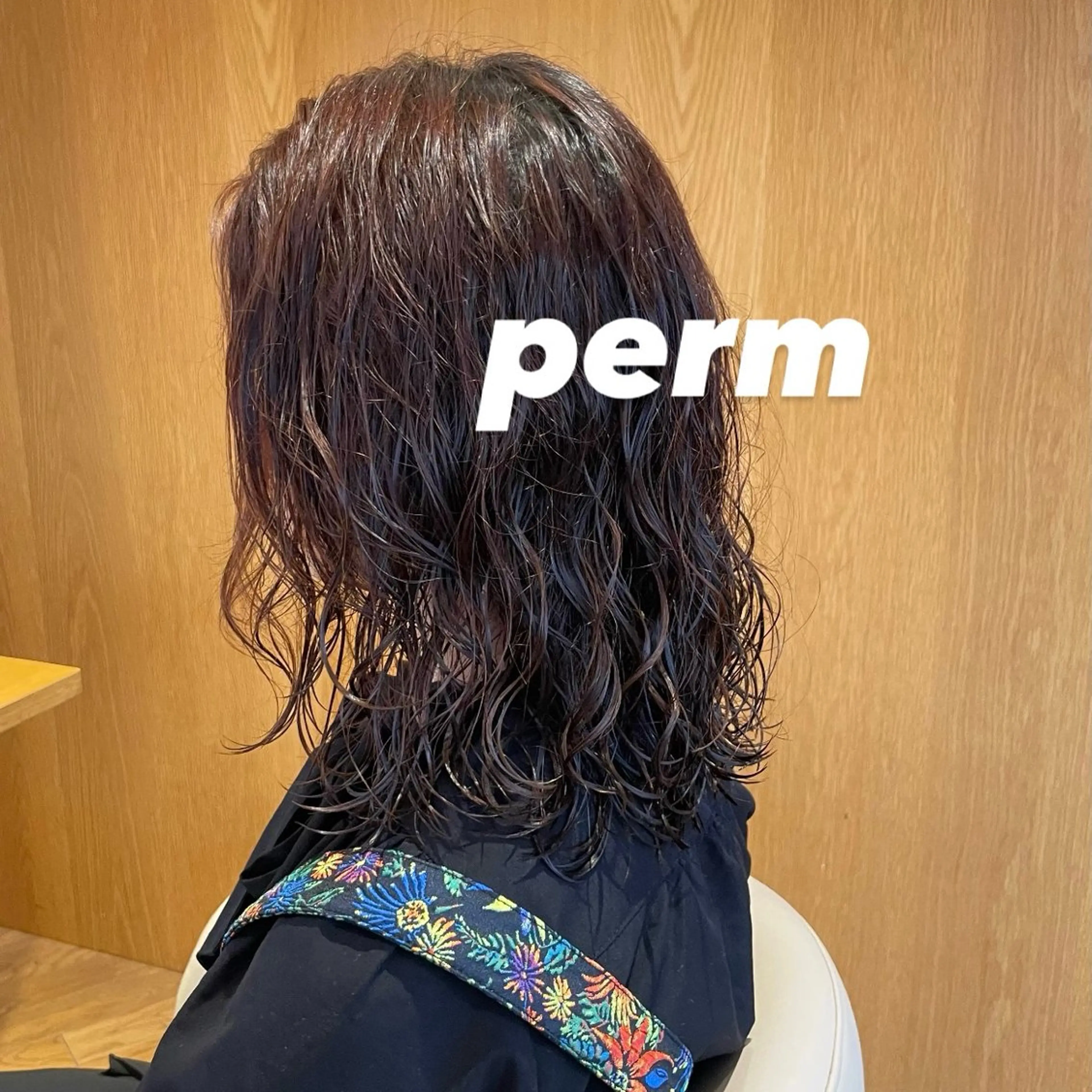 ロング パーマ ちほ /ボブスタイルのヘアスタイル