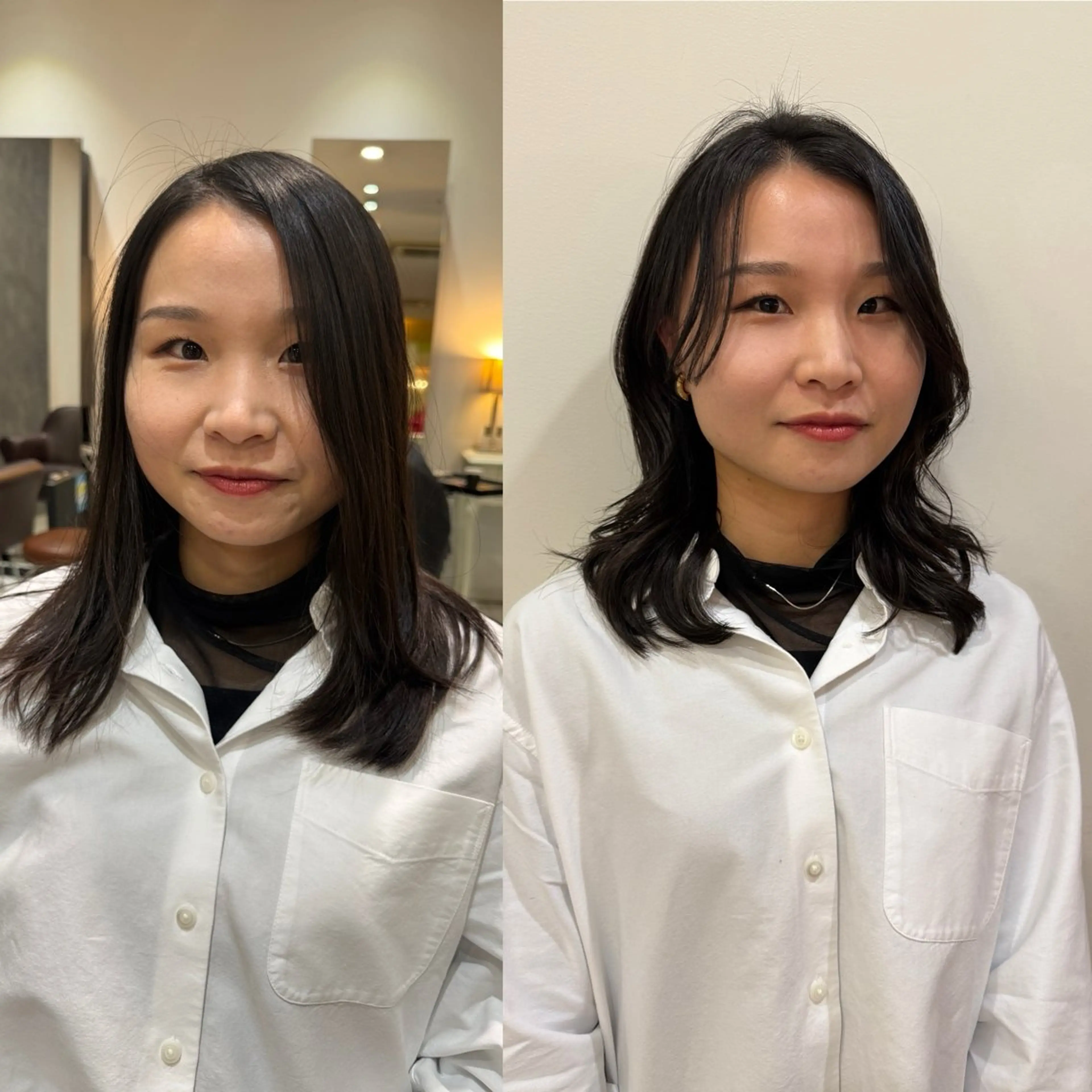 骨格診断モデル☆顔+似合わせカットの写真