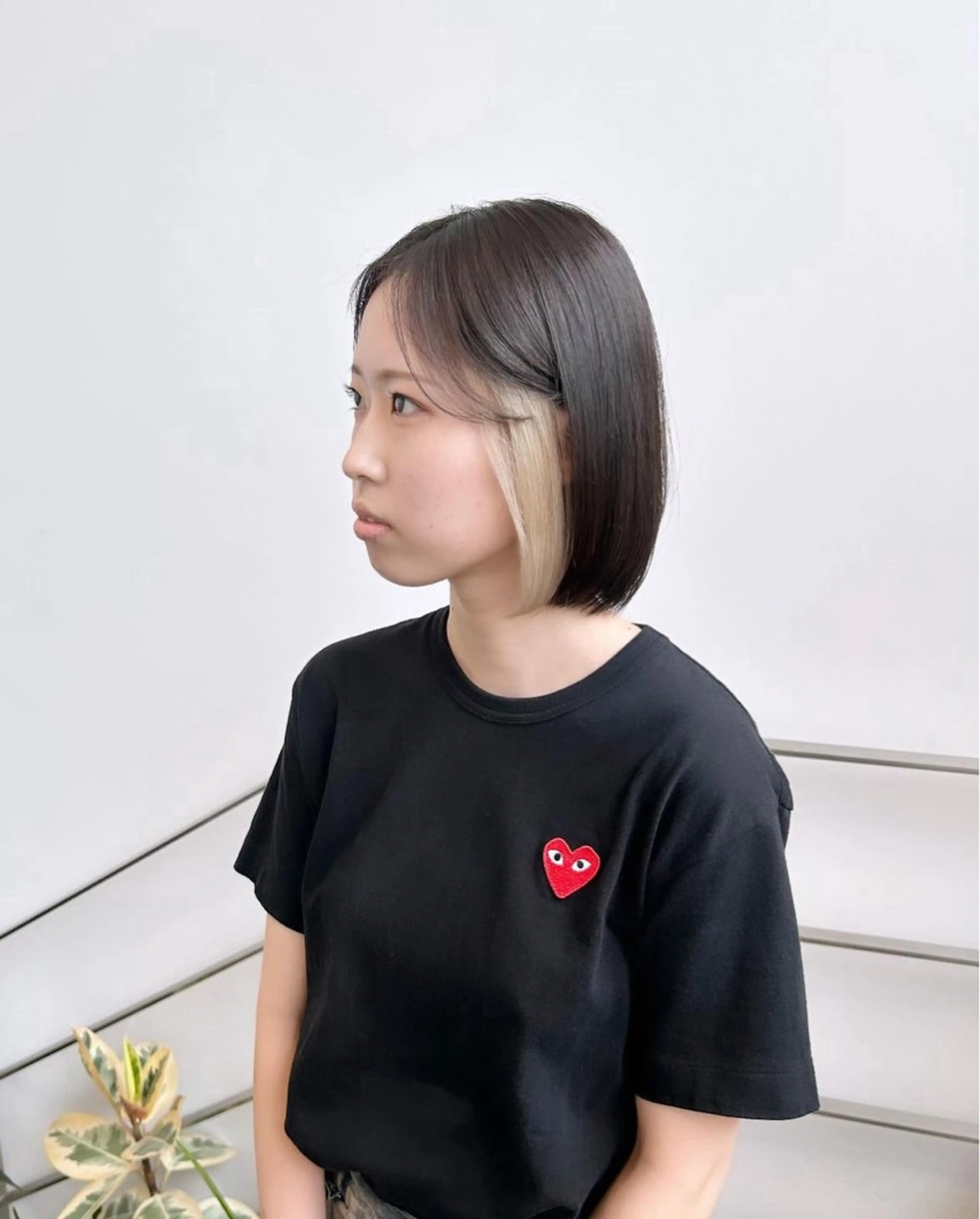 ミディアム カラー パーマ ヘアアレンジ メンズ キッズ メンズハイトーン メンズインナーカラー イヤリングカラー ハイトーンカラー インナーカラー カット ヘアカラー stylist 🌸 kana.のヘアスタイル
