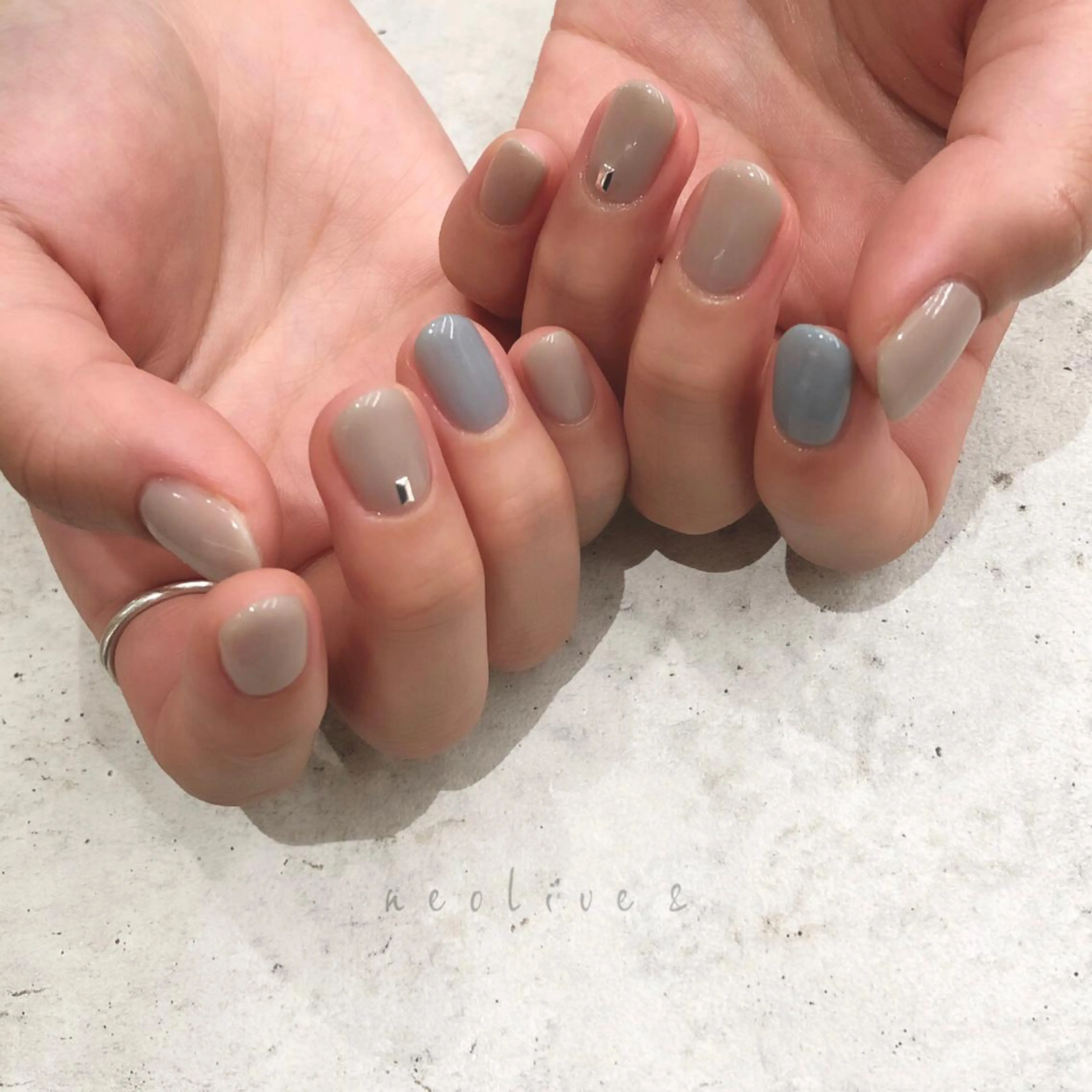 ネイル ハンドネイル Yuriko Omi パラジェル/渋谷のネイルデザイン