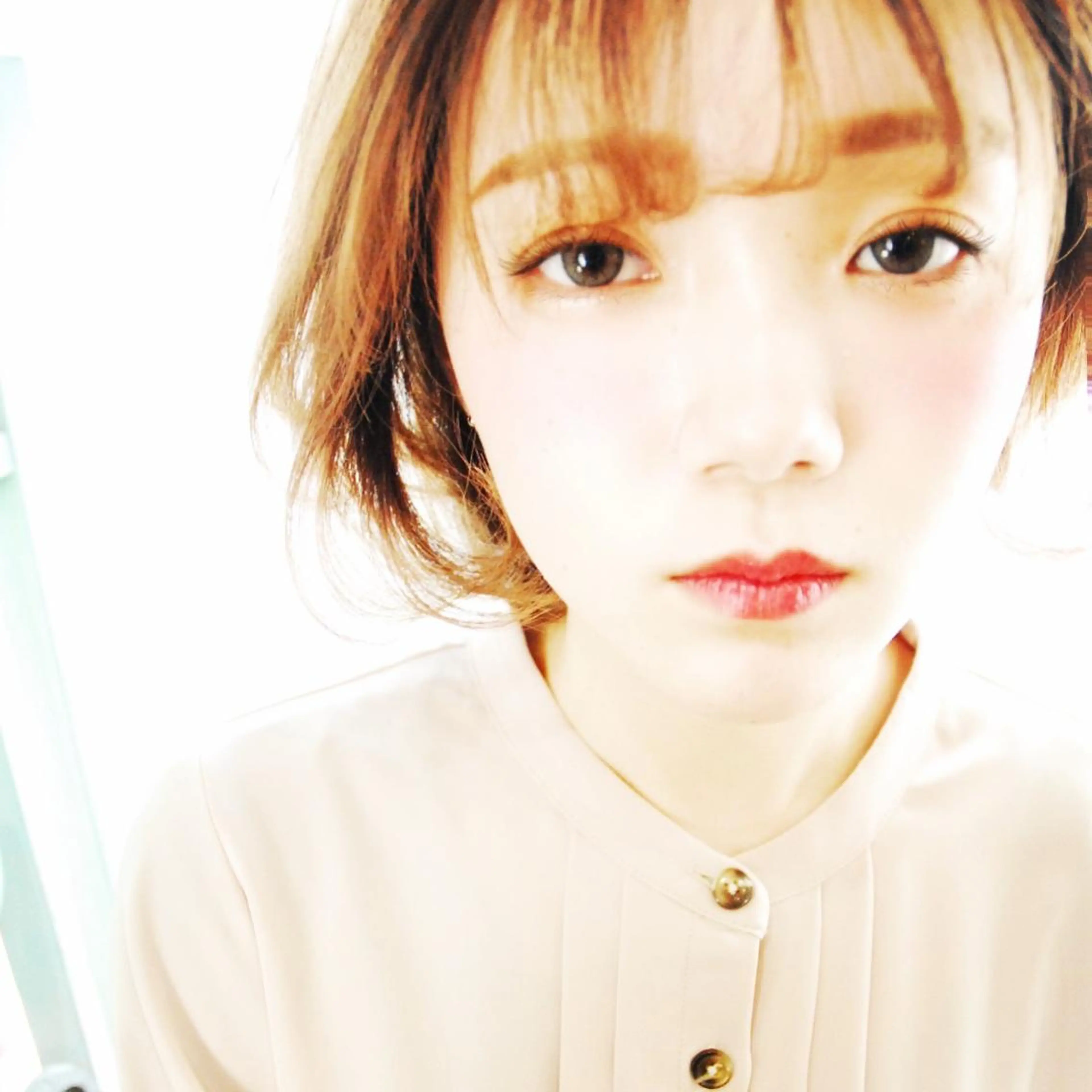 ショート カラー パーマ ヘアアレンジ メンズ ヘアカラー ヘアセット 表参道Lise おおいしおりのヘアスタイル