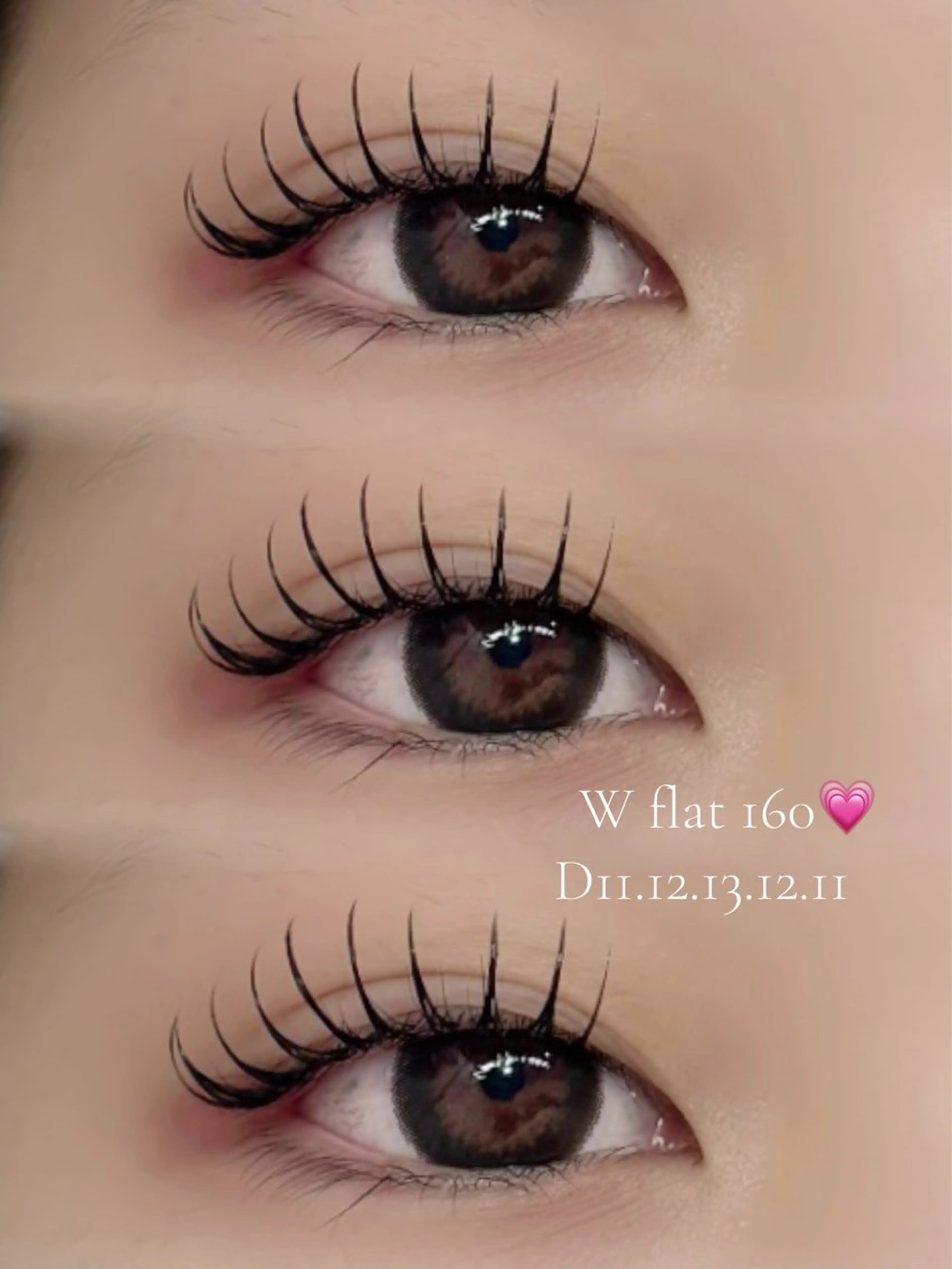 マツエク・マツパ マツエク natsumi / 梅田束感まつげ🎀のマツエク・マツパデザイン