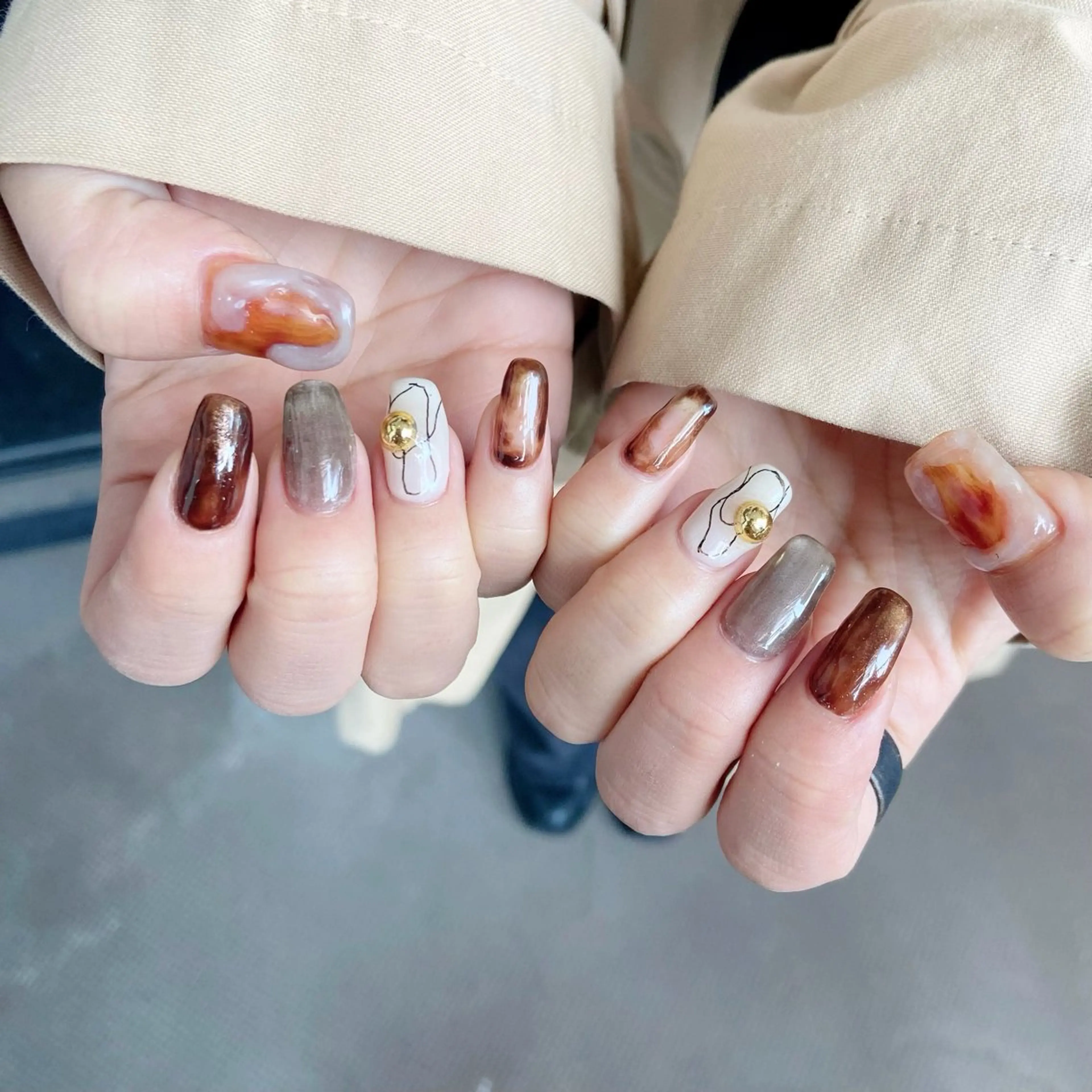 ネイル ハンドネイル .sen(セン)所属・hosokawa misakiのネイルデザイン