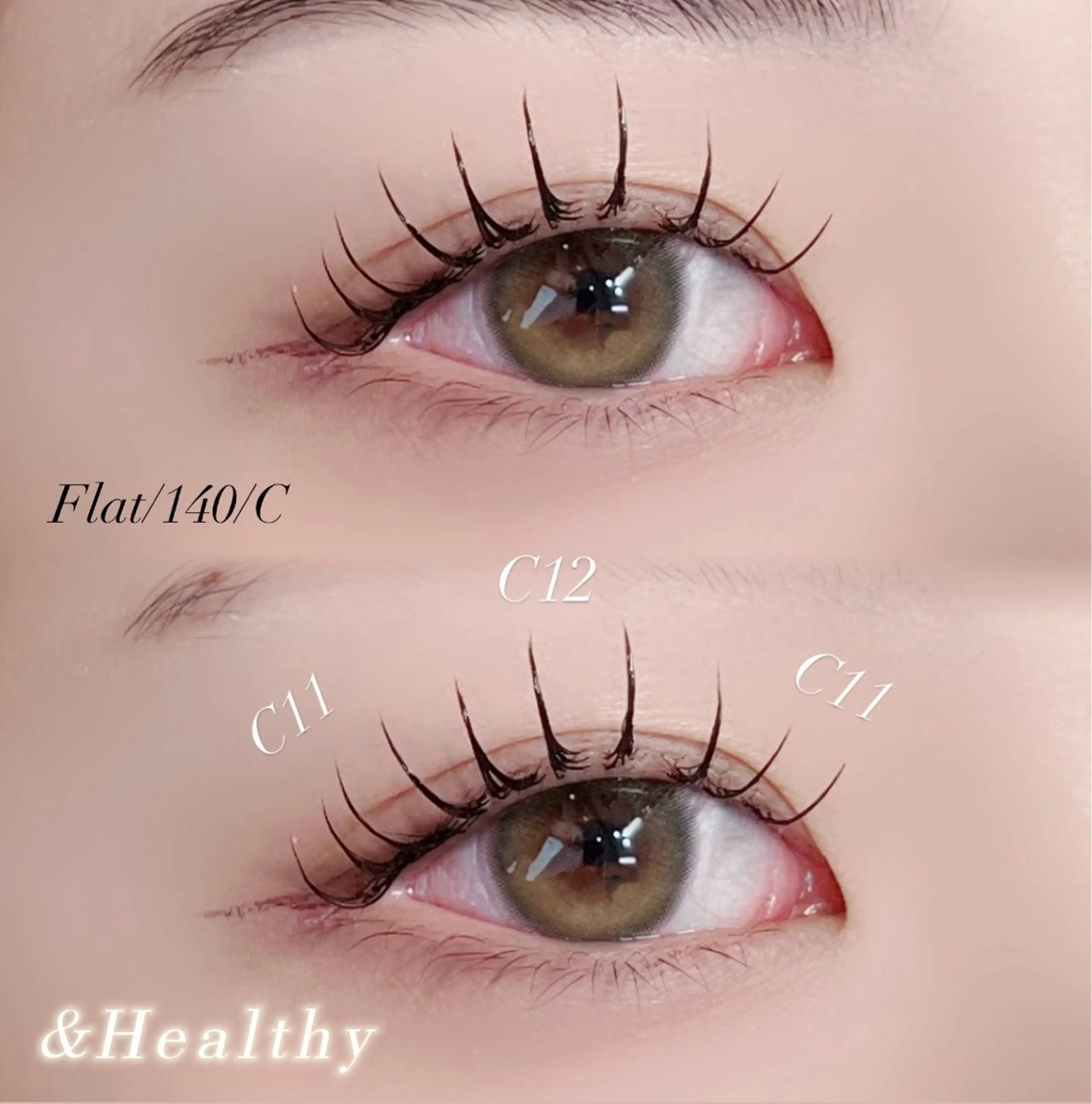 マツエク・マツパ ᴘʟᴀᴛɪɴᴜᴍ ᴅᴏʟʟえば🫧のマツエク・マツパデザイン