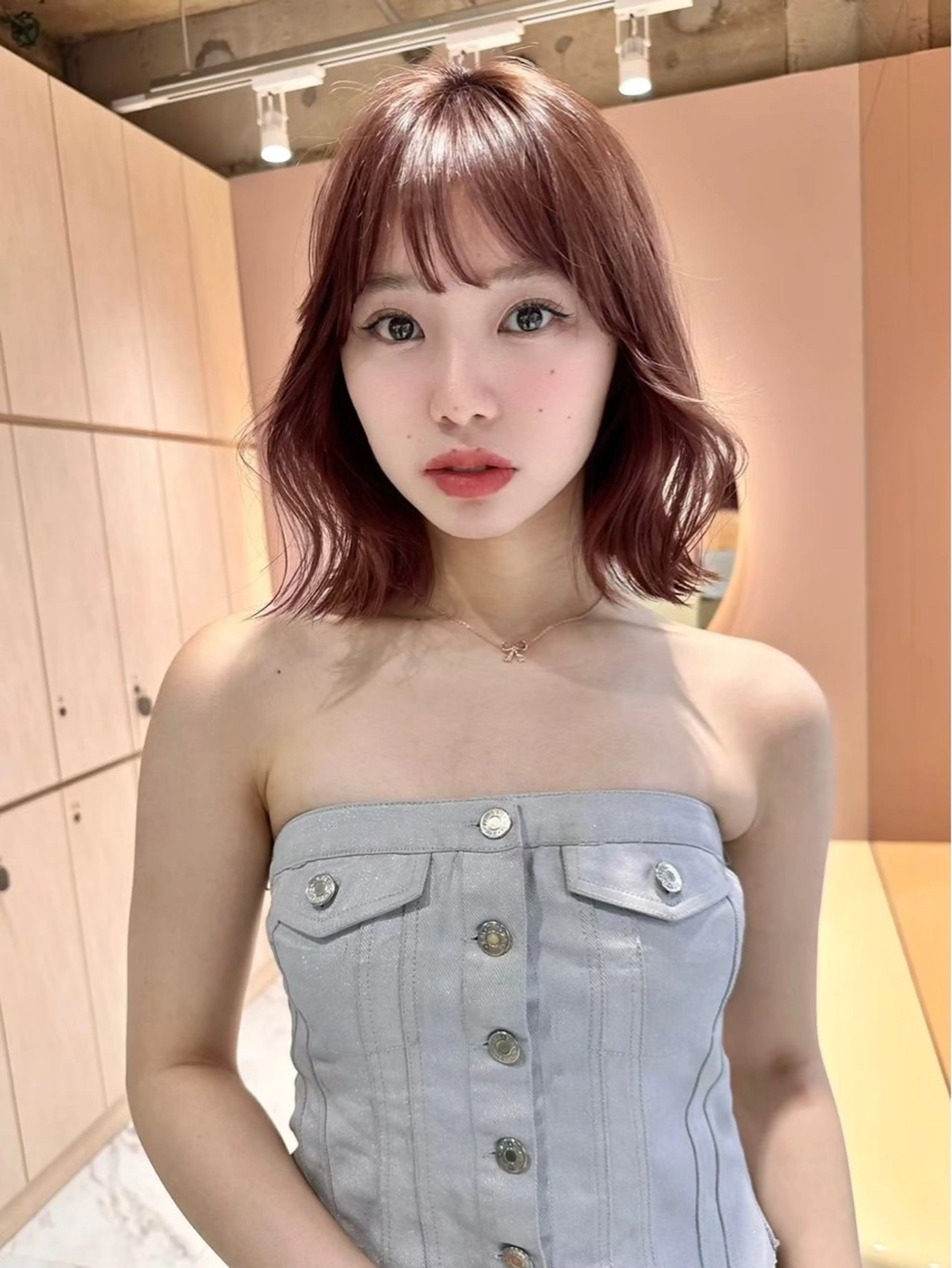 ショート カラー カット ヘアカラー トリートメント 縮毛矯正ブリーチなし 🍒❤ゆうきのヘアスタイル