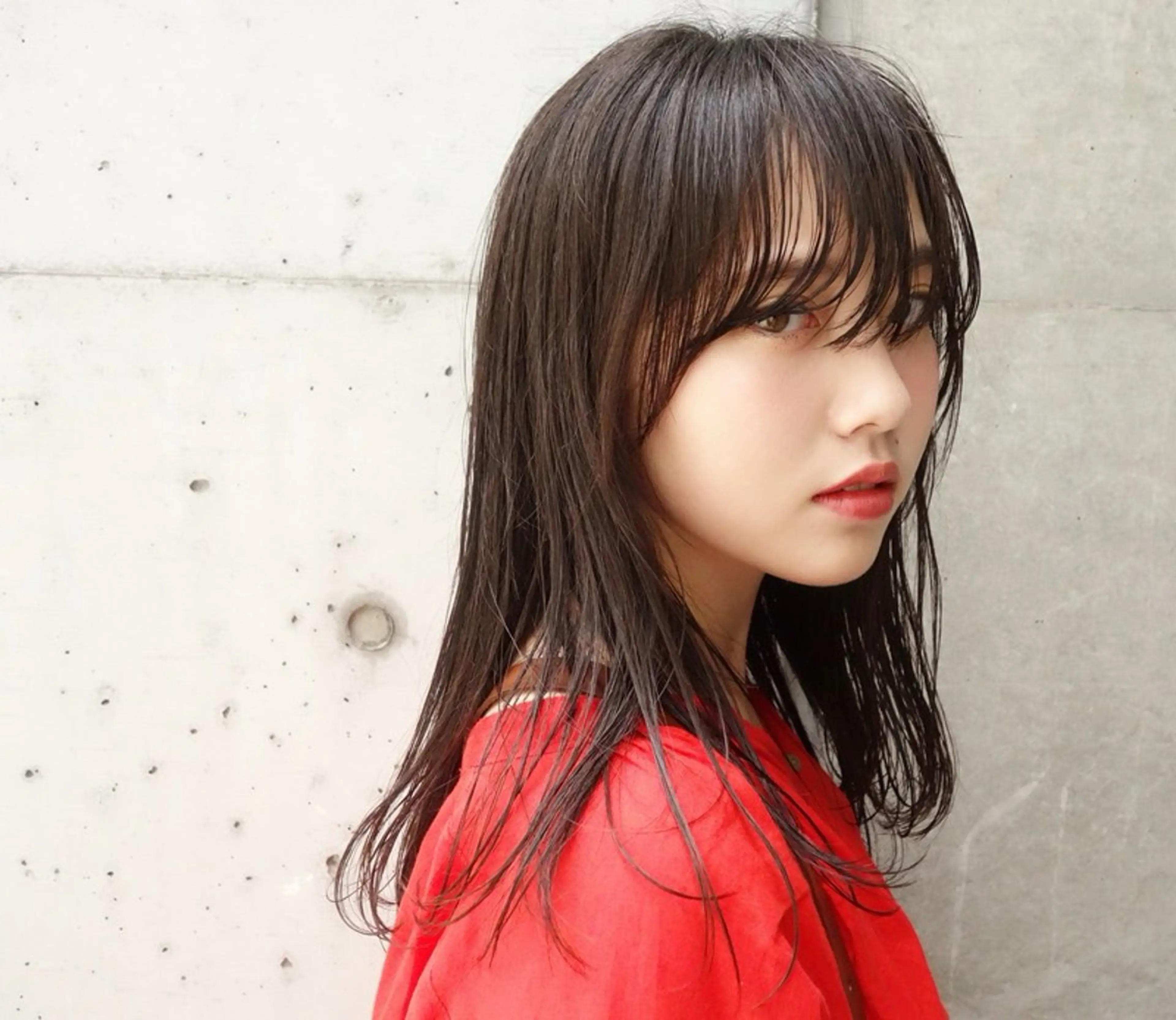 セミロング キッズ カット HAREKE所属・神部 あずみのヘアスタイル