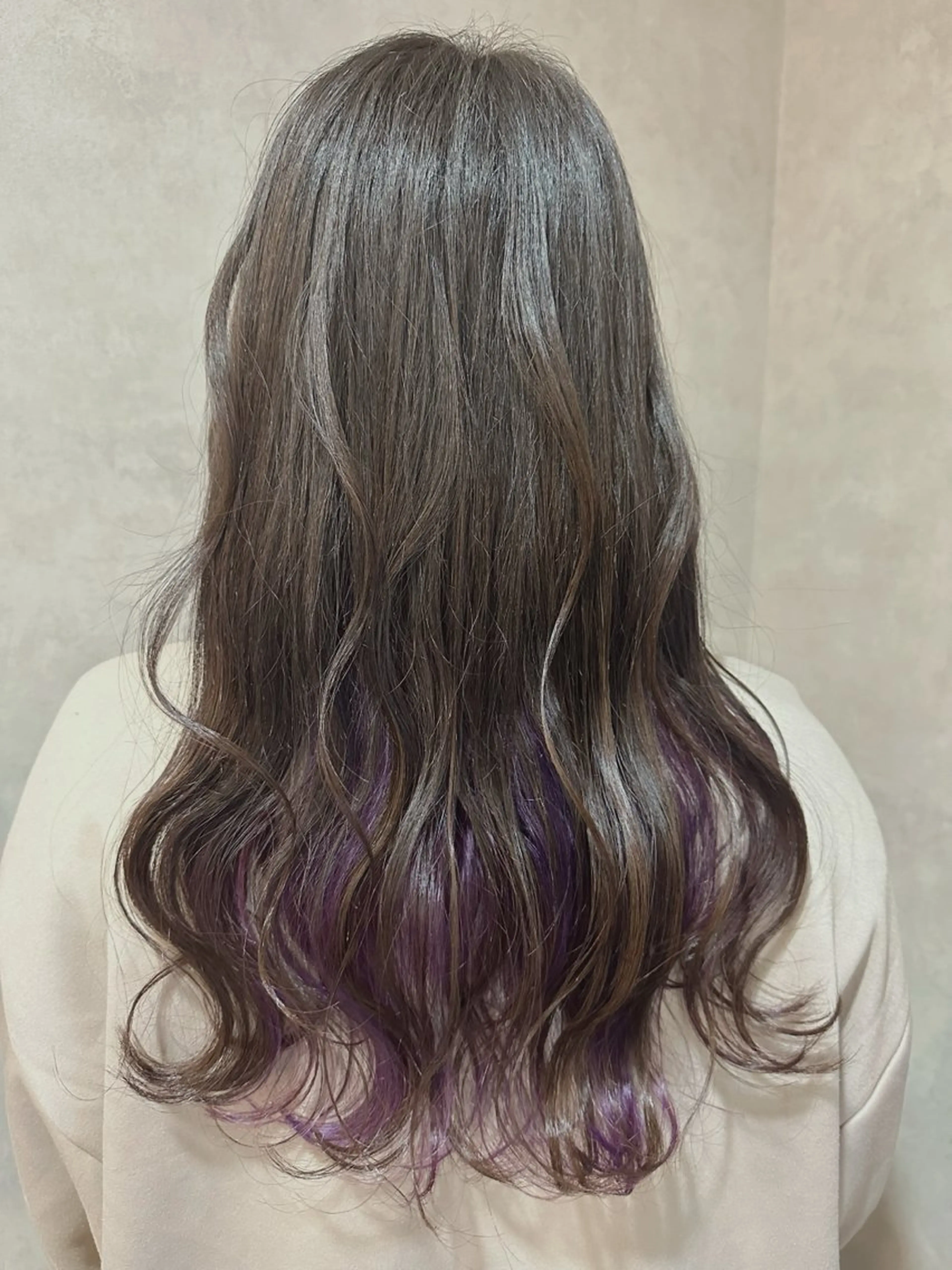 ロング ヘアカラー 髪質改善デザインカラ ー/ヒロイケカズマサのヘアスタイル