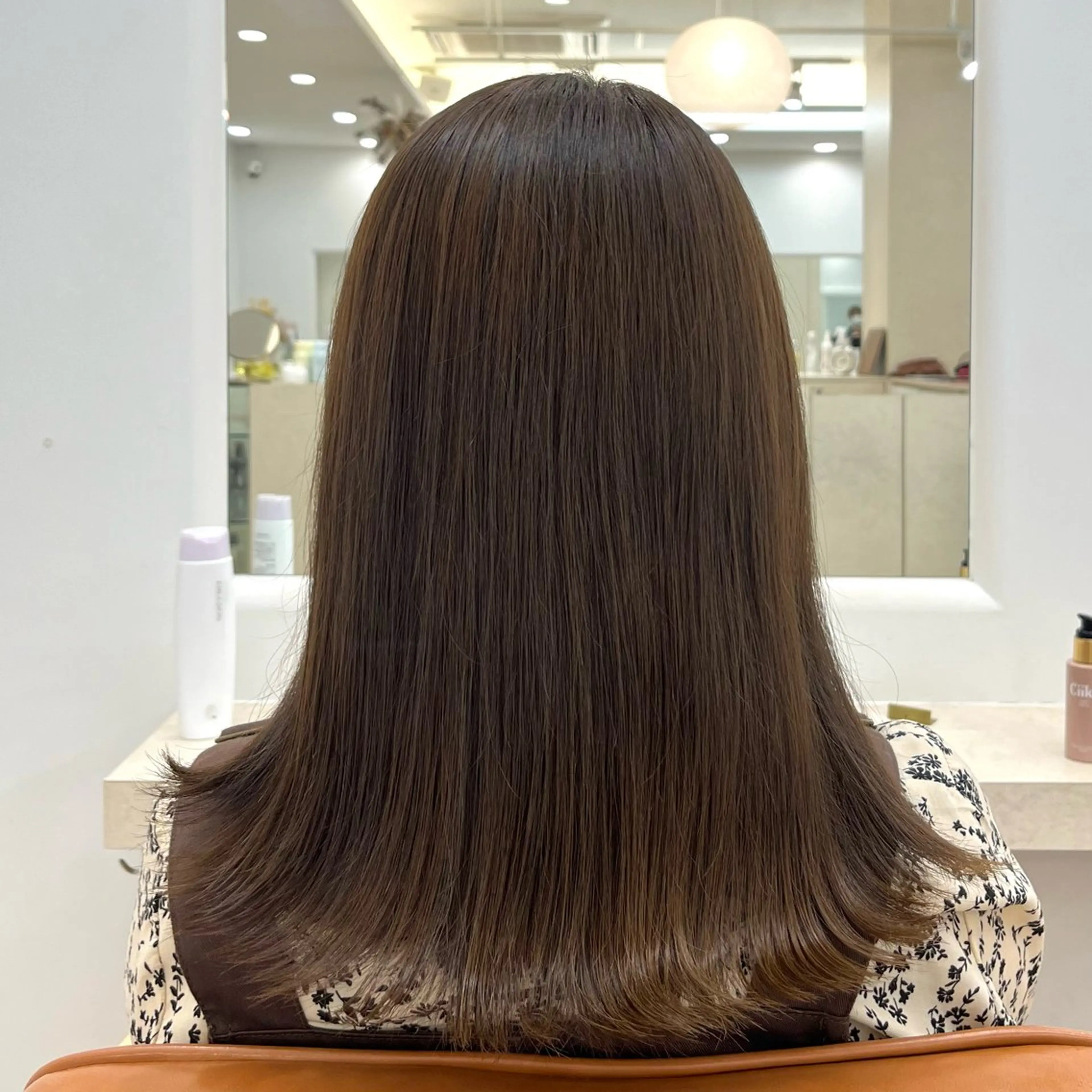 カラー りな🪽カット /透明感・暖色カラーのヘアスタイル