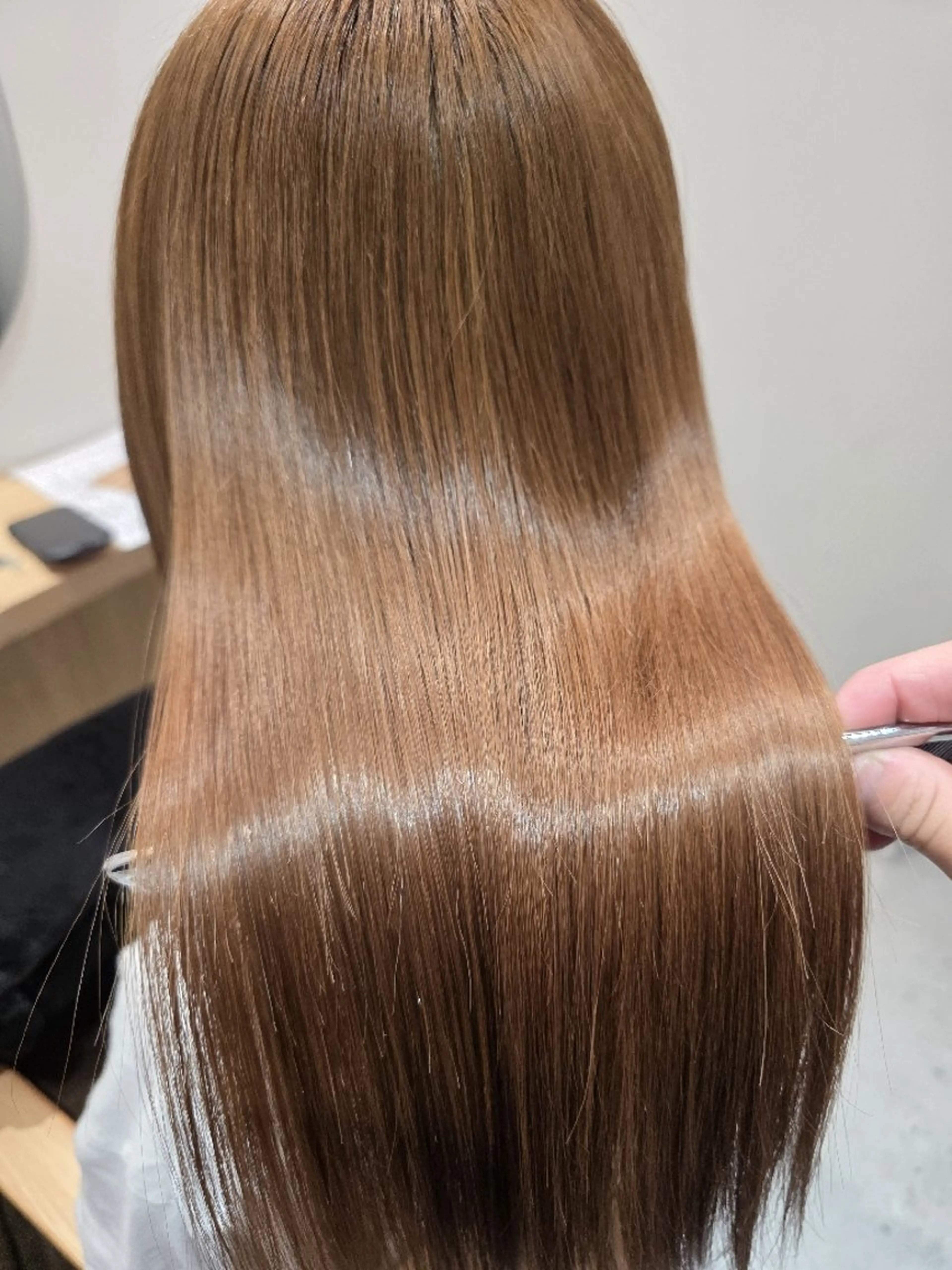 💠サラサラヘアーをプレゼント💠ヒアルロン酸カラー+高濃度トリートメント ￥15,400→￥10,780の写真