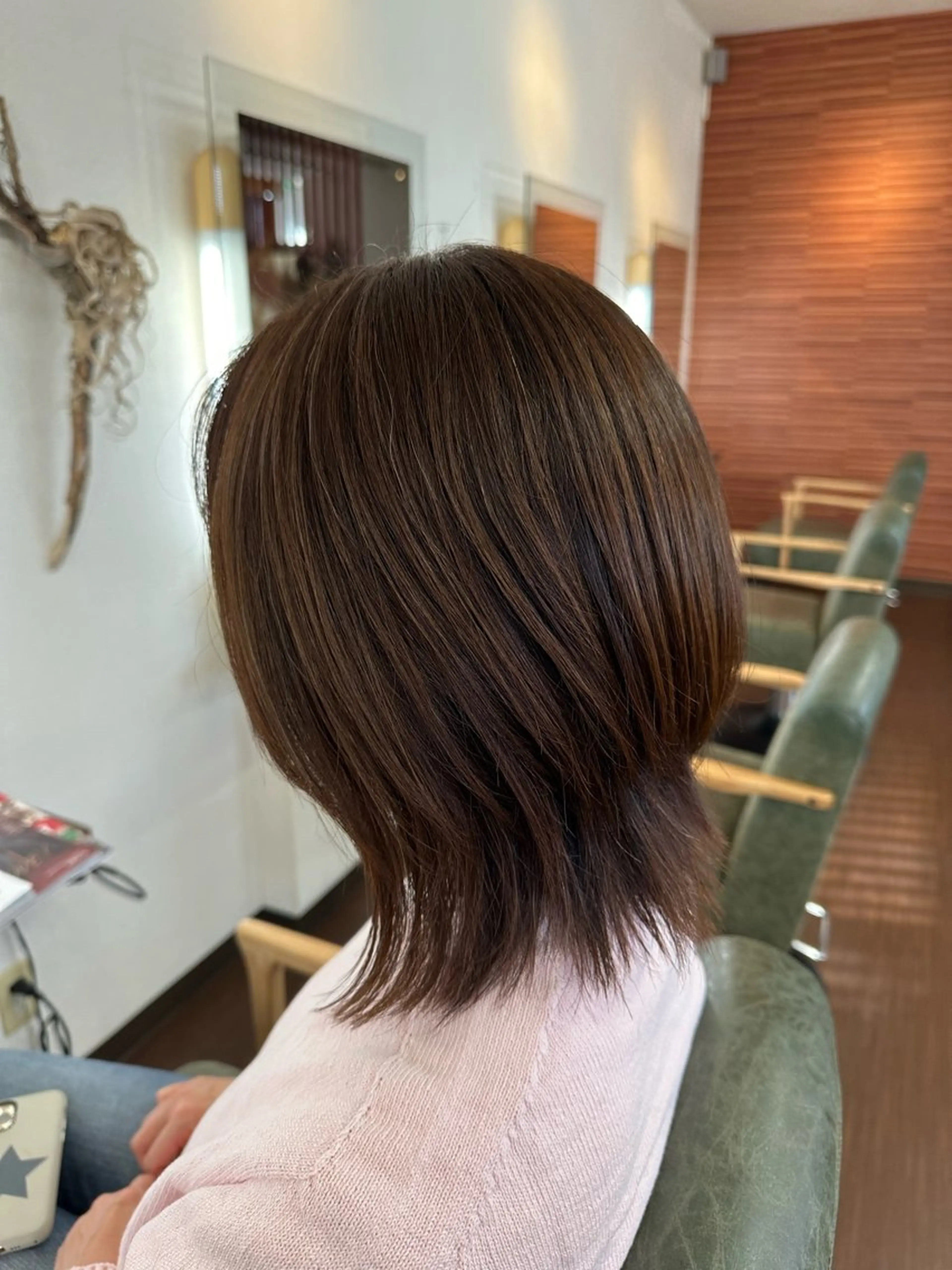 ミディアム カラー カット ヘアカラー 大人女性の艶カット カラー/菊池柊真🌟のヘアスタイル
