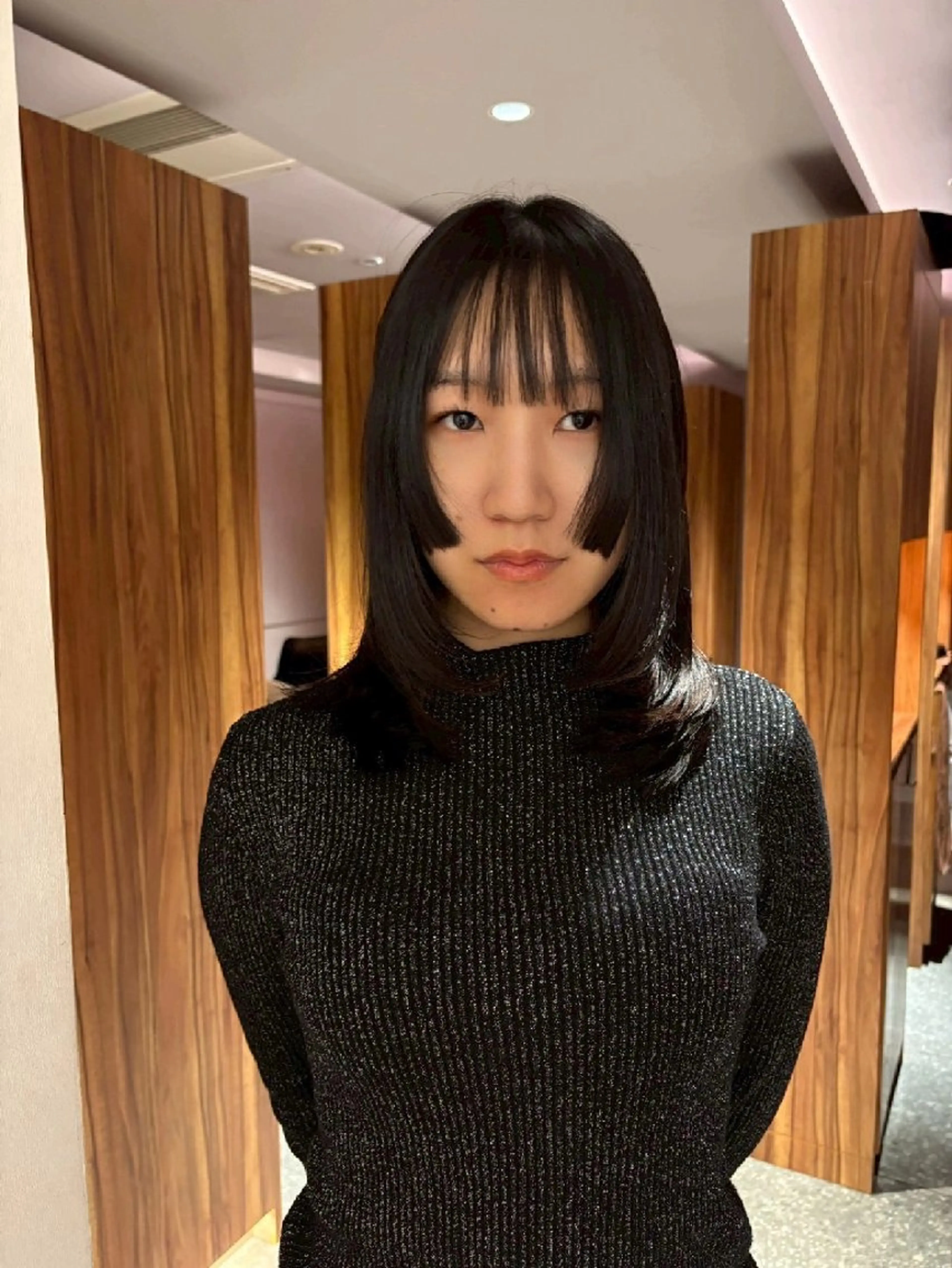 ミディアム 姫カット レイヤーカット ✨カット✨ 小田　なつめのヘアスタイル