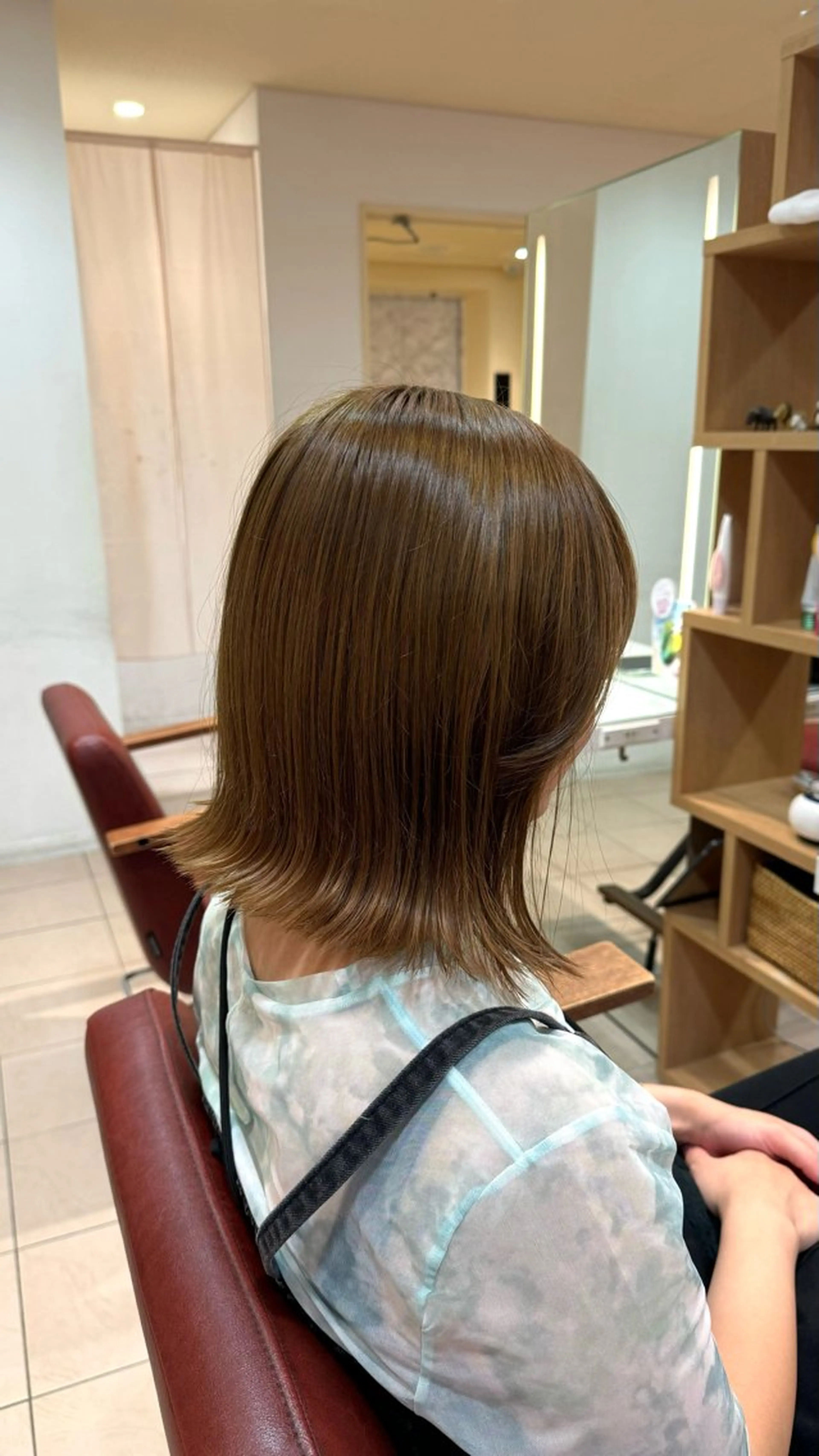 ミディアム ヘアカラー 透明感/オリーブ /わがつまこうすけのヘアスタイル